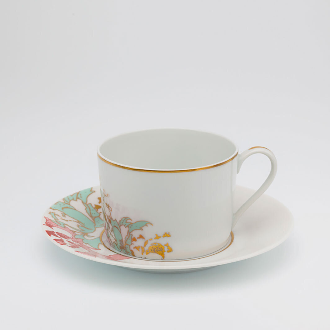 Royal Limoges Paradis Veg Tea Cup 6.75O R300-REC20640, MPN: R300-REC20640, 3700409917752