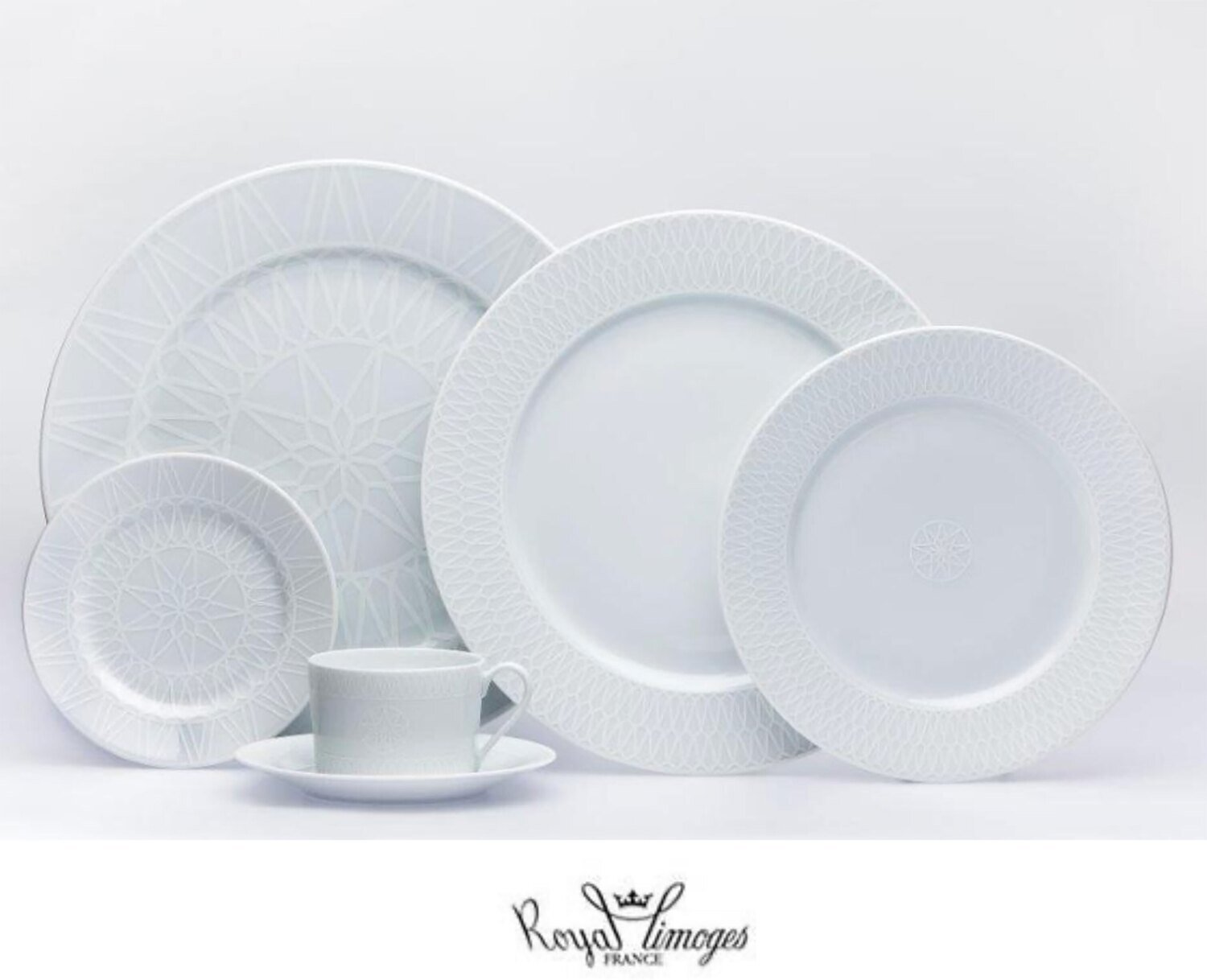 Royal Limoges White Star Coffee Cup R200-REC20789, MPN: R200-REC20789, 3700409922978