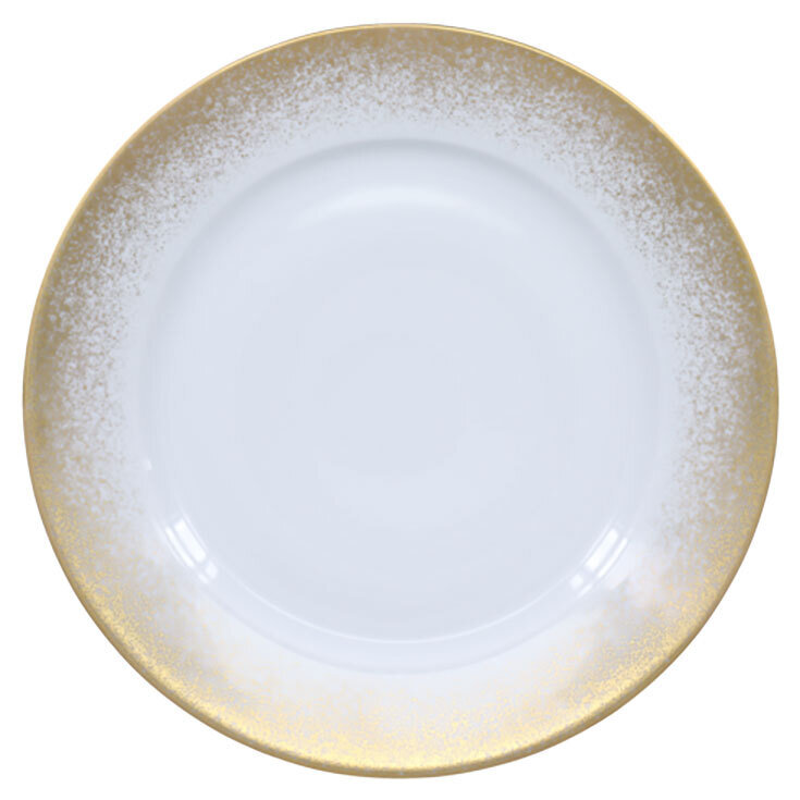 Royal Limoges Yellow Fire Dinner Plate B275-REC20206Y