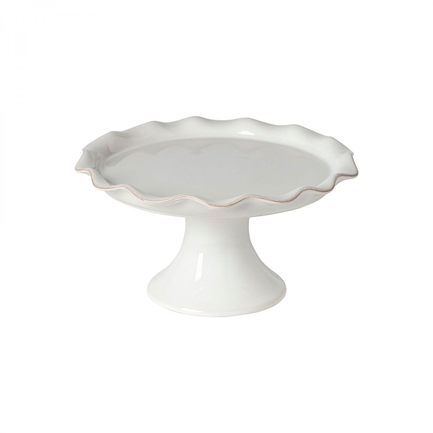 Casafina Cook &amp; Host Footed Plate White EP232-WHI