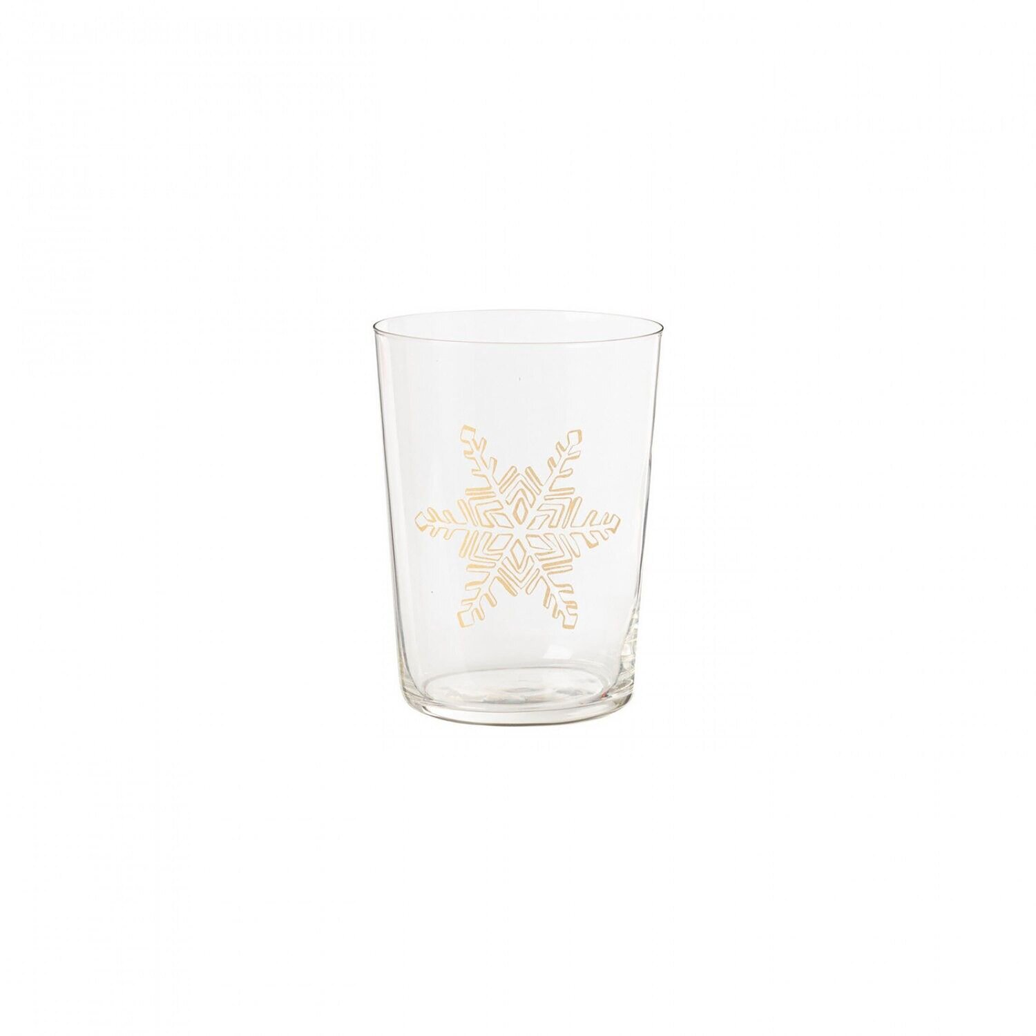 Casafina Festive Tumbler Snowflakes Set of 6 V10214-CLR, MPN: V10214-CLR, 840289018880