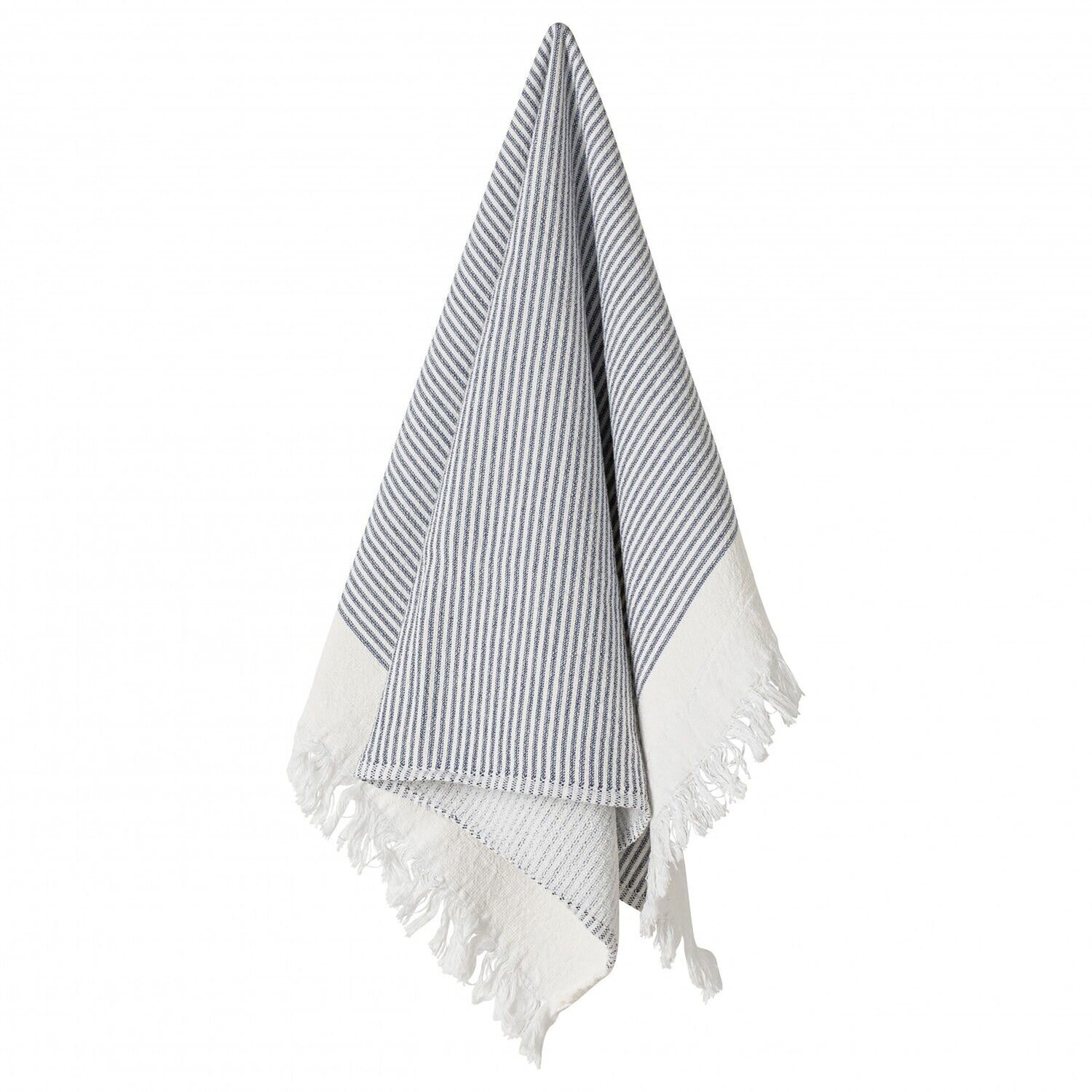 Casafina Terry Stripes Kitchen Towel Terry White-Blueberry Set of 2 CFT0101-WBL, MPN: CFT0101-WBL, …