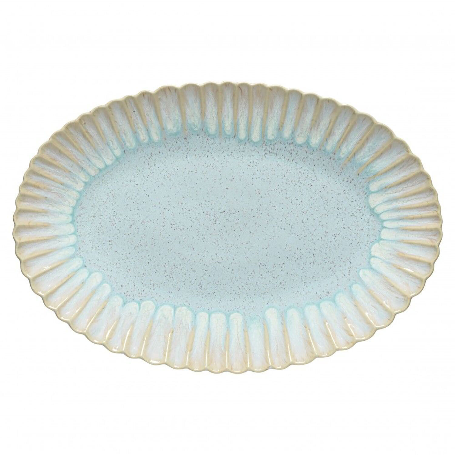 Casafina Mallorca Oval Platter Sea Blue ERA411-SEA, MPN: ERA411-SEA, 840289031322