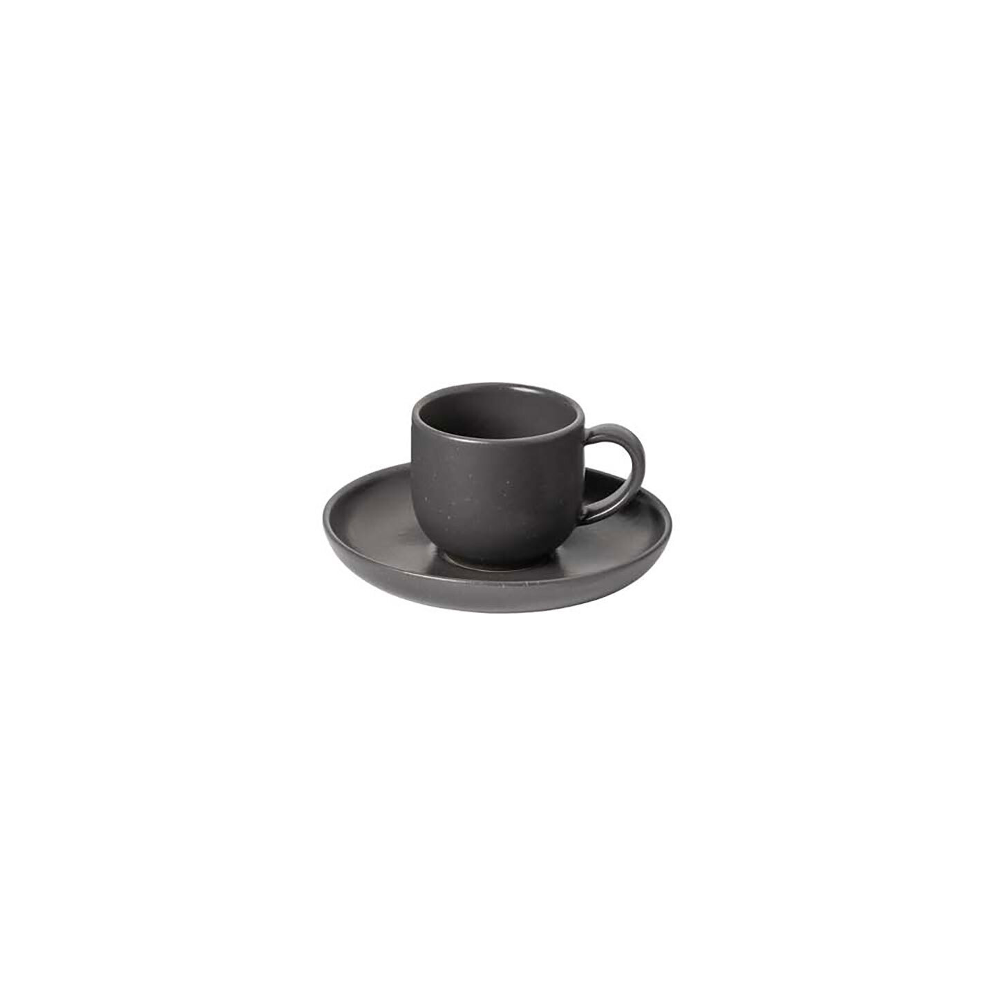 Casafina Pacifica Coffee Cup And Saucer Seed Grey Set of 6 XOCS05-SEE, MPN: XOCS05-SEE, 840289023976