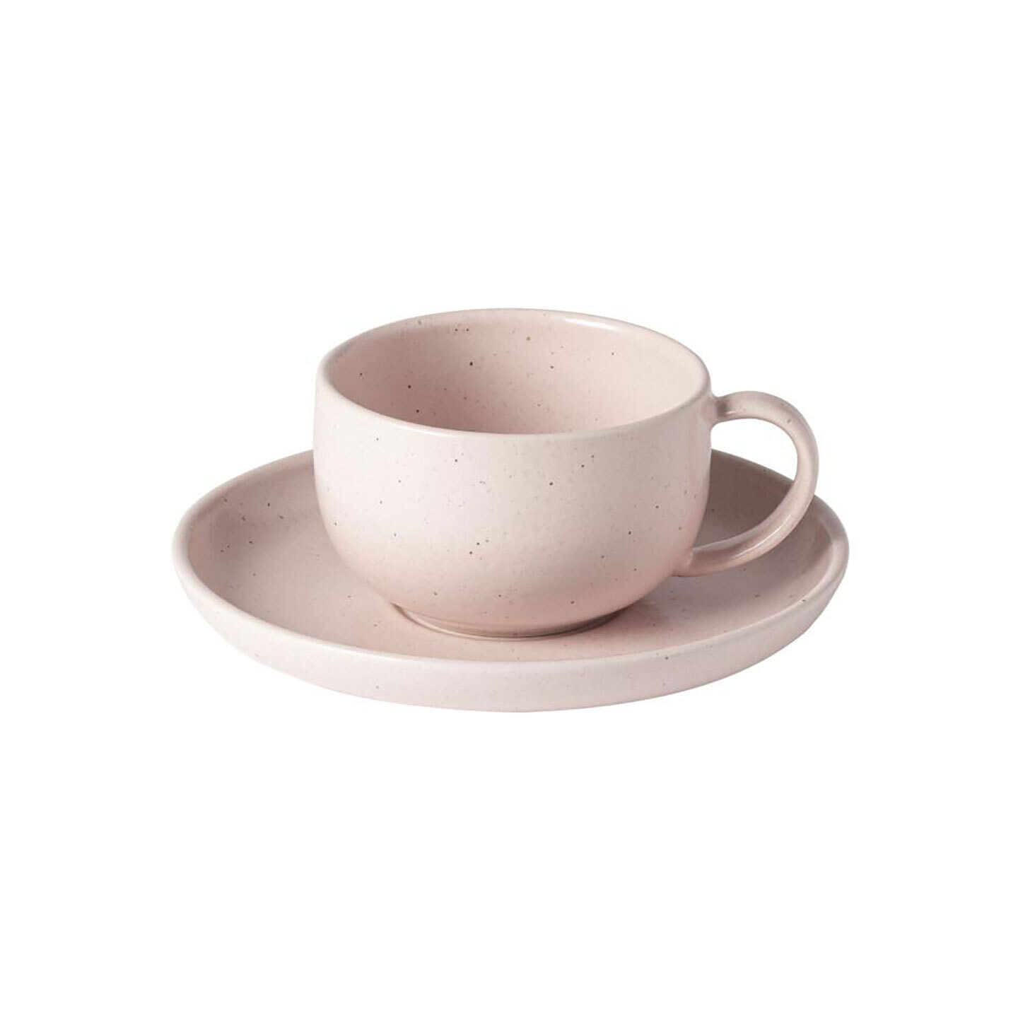 Casafina Pacifica Tea Cup And Saucer Marshmallow Set of 6 XOCS01-MRS