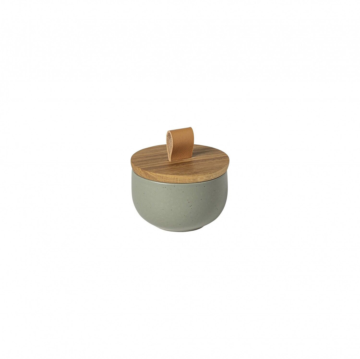 Casafina Pacifica Salt Cellar with Wood Lid Artichoke XOX092-ART, MPN: XOX092-ART, 840289031810