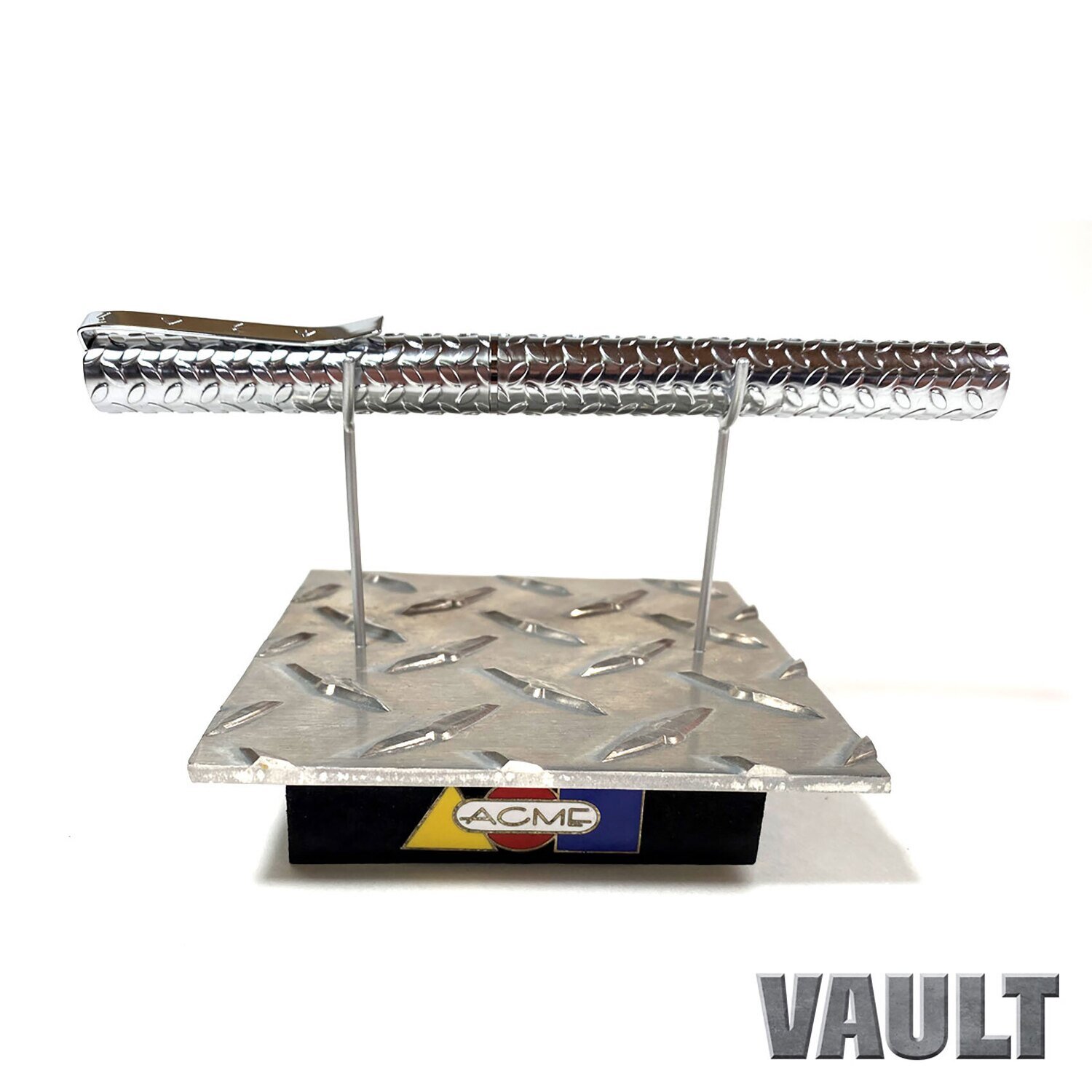 Acme Diamond Plate Fountain Pen with Display Shiny Finish P2CB02FAESD, MPN: P2CB02FAESD