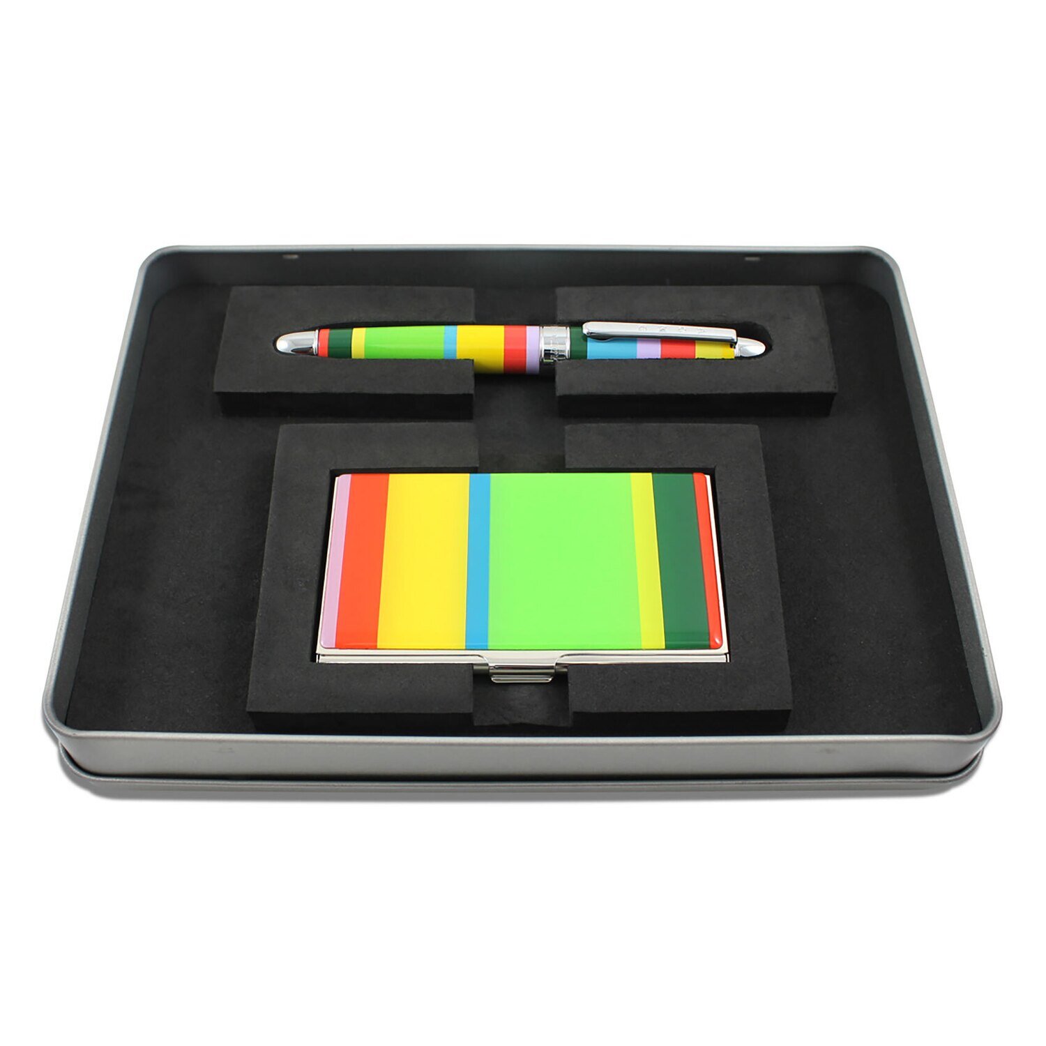 Acme Gm Horizontal Ballpoint Pen & Card Case Set APGM01BPSET