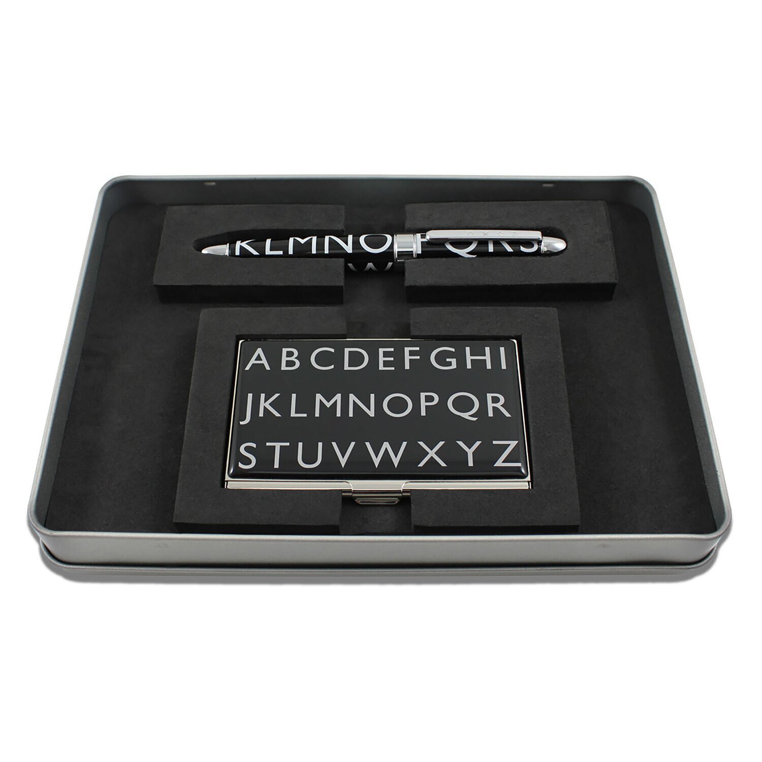 Acme Alphabet Fountain Pen & Card Case Set APRD03FSET