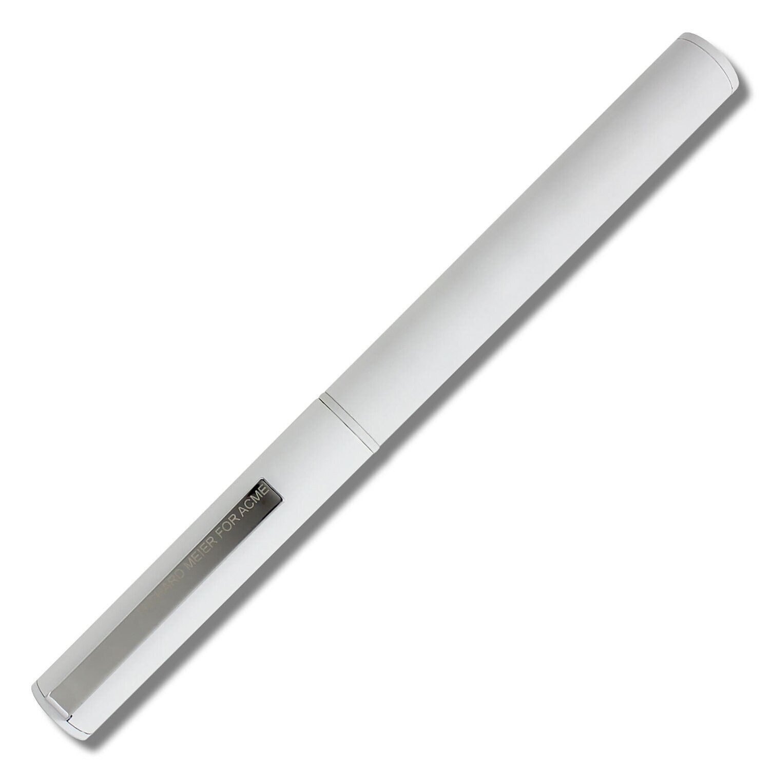 Acme Rm Ii Matte White Chrome Prototype Roller Ball Pen P3RM05WHMRCLE, MPN: P3RM05WHMRCLE