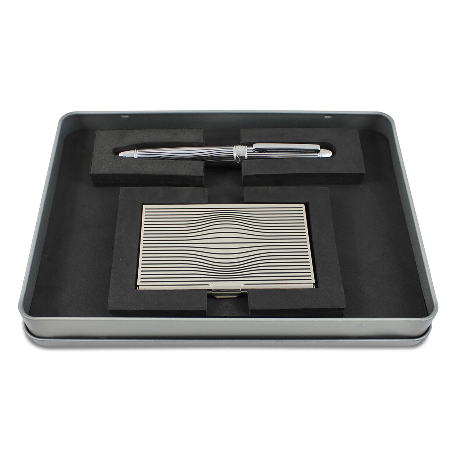 Acme Optikal Etched Roller Ball Pen &amp; Card Case Set APKR24RSET, MPN: APKR24RSET