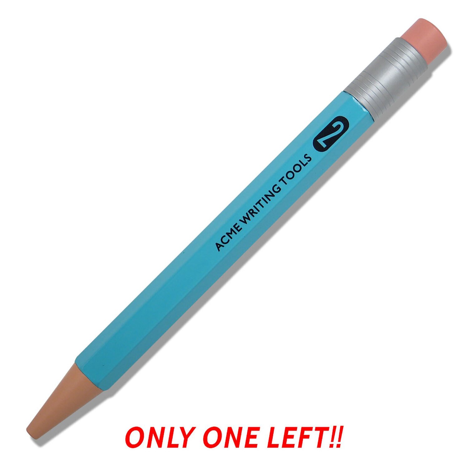 Acme #2 (Number Two) Light Blue Color Test Retractable Roller Ball Pen PACME2LBRR