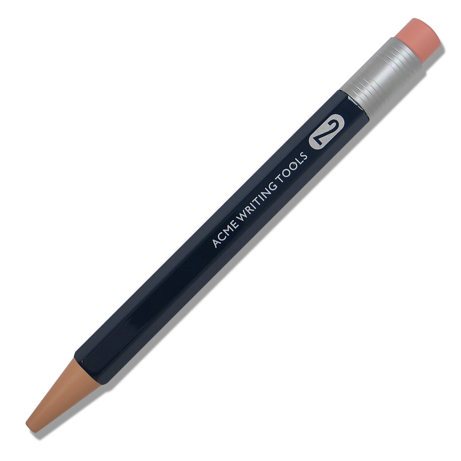 Acme #2 (Number Two) Navy Blue Color Test Retractable Roller Ball Pen PACME2NBRR, MPN: PACME2NBRR
