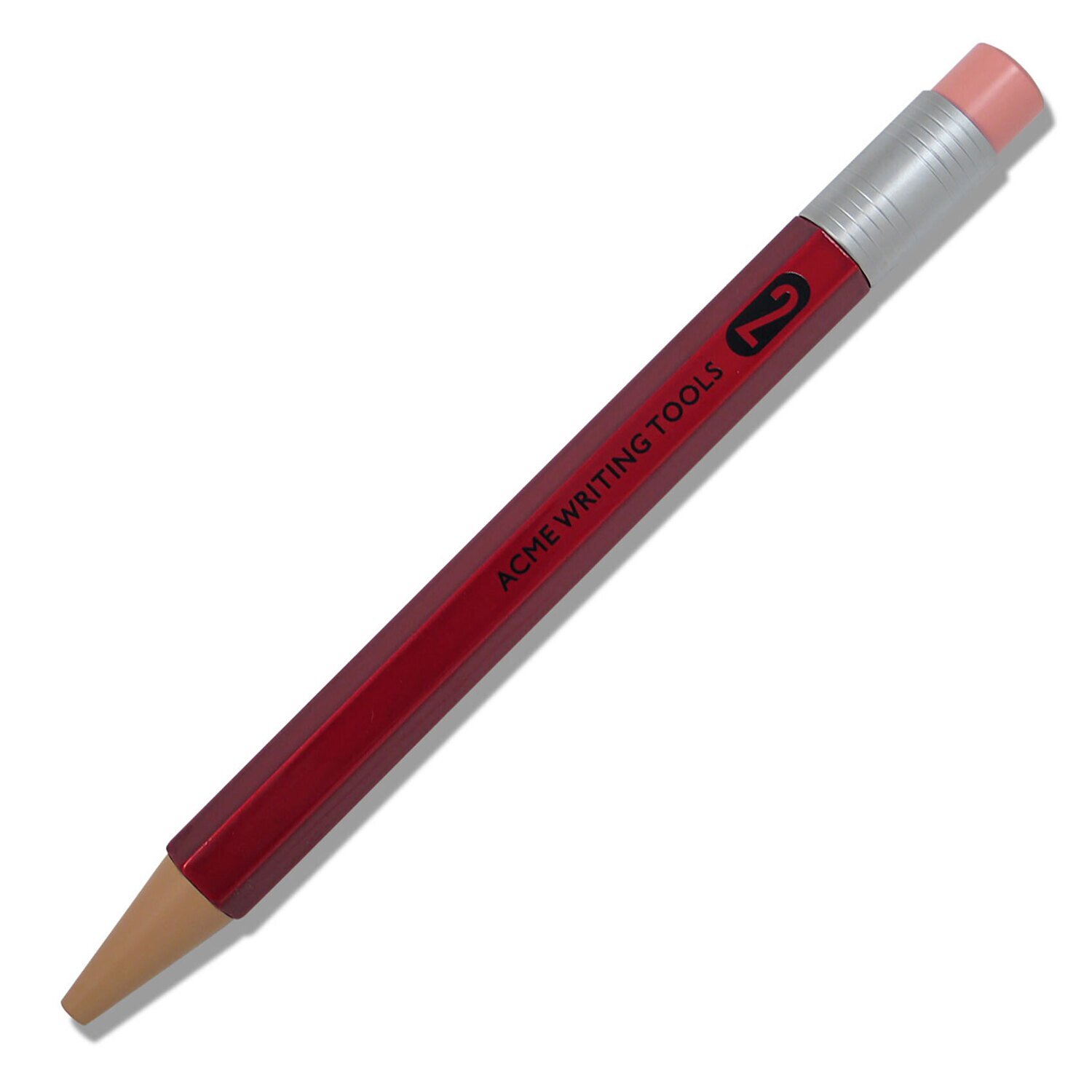 Acme #2 (Number Two) Maroon Color Test Retractable Roller Ball Pen PACME2MRRR, MPN: PACME2MRRR