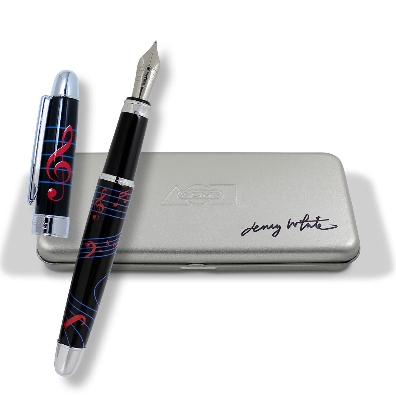 Acme Jazz Rock Signed Standard Fountain Pen PLW01FAES, MPN: PLW01FAES