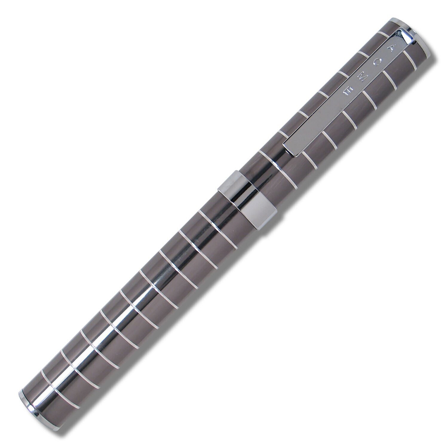 Acme Atp Gray Gloss Roller Ball Pen Anodized Aluminum Prototype ATP01RAE
