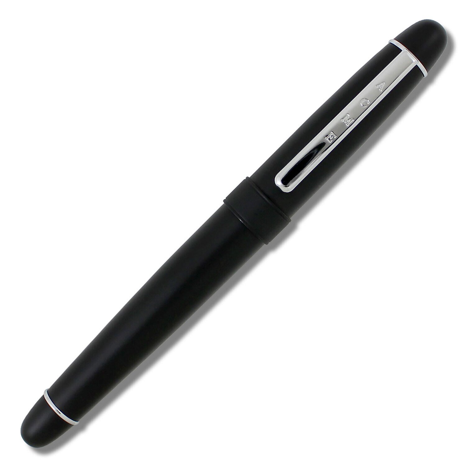 Acme Matte Black Chrome Washers &amp; Clip Color Test Roller Ball Pen PBLACK03R, MPN: PBLACK03R