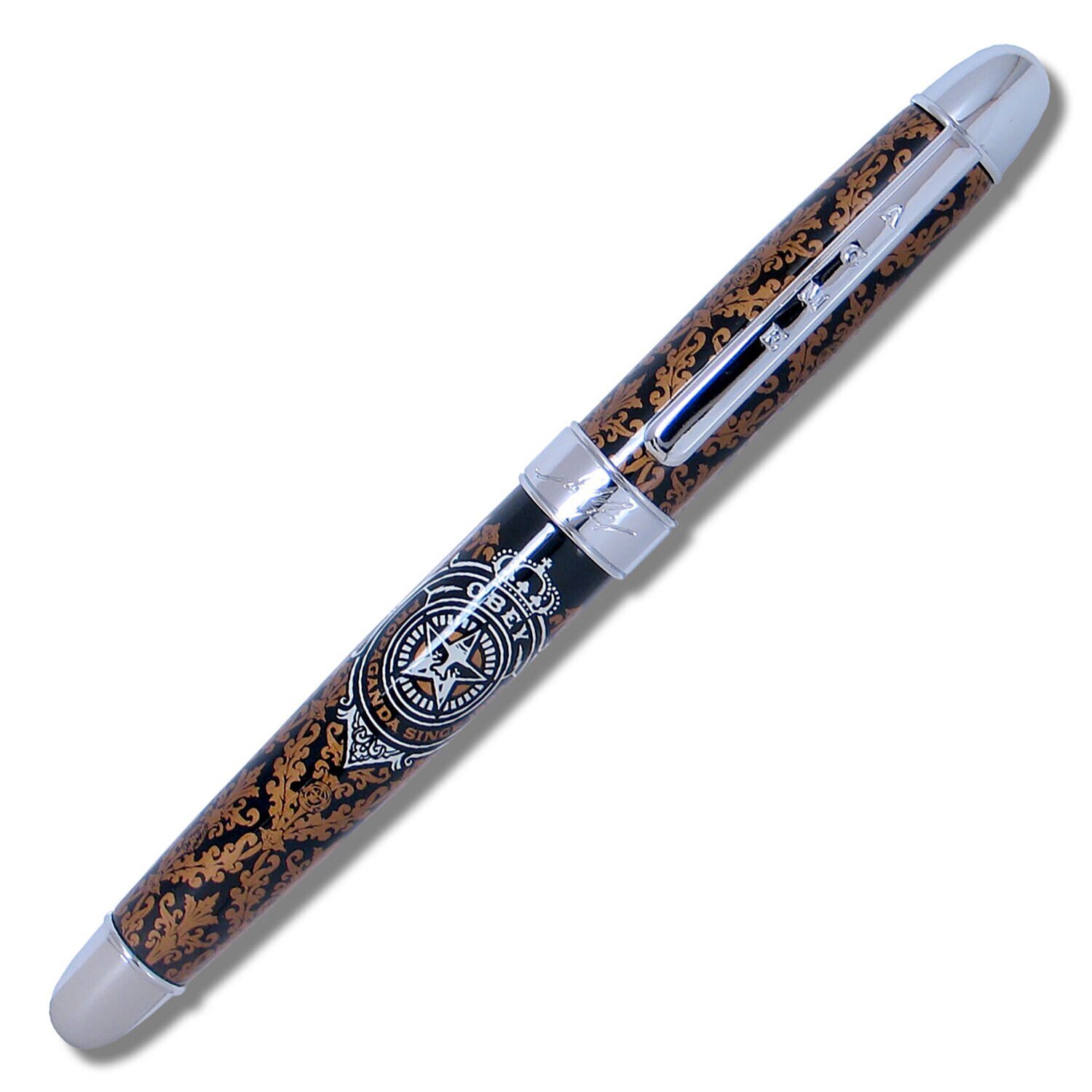 Acme Obey Gold Silver Color Test Roller Ball Pen PSF01R1, MPN: PSF01R1
