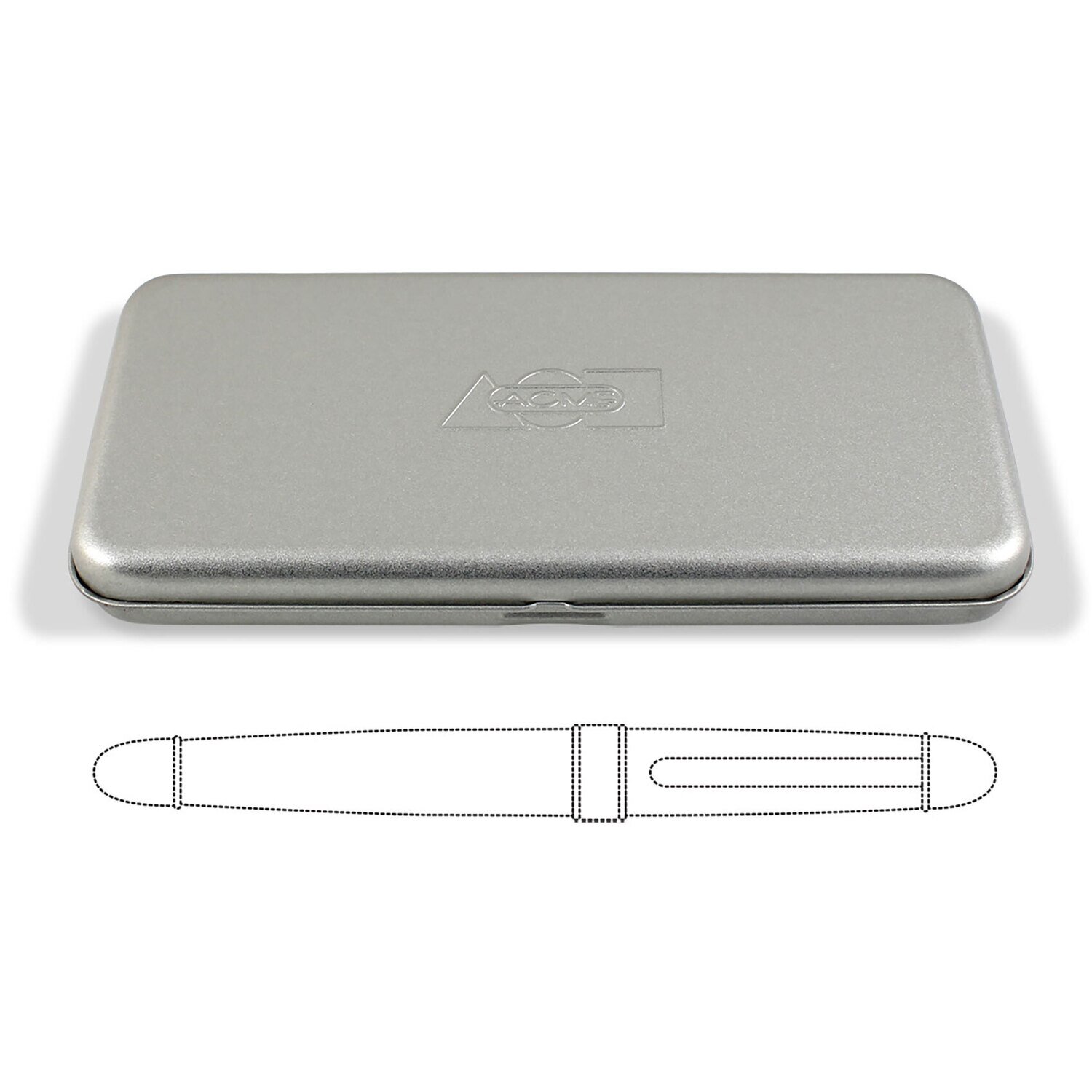 Acme Bullet Pen Tin PTIN11B, MPN: PTIN11B