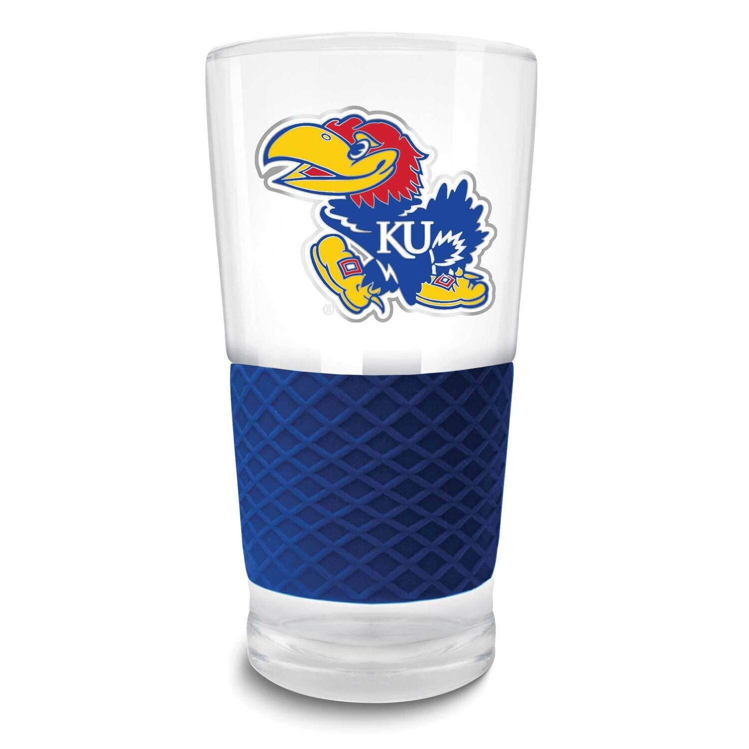 Collegiate Univeristy of Kansas Score Pint Glass GM26126-UKS, MPN: GM26126-UKS, 737538814075