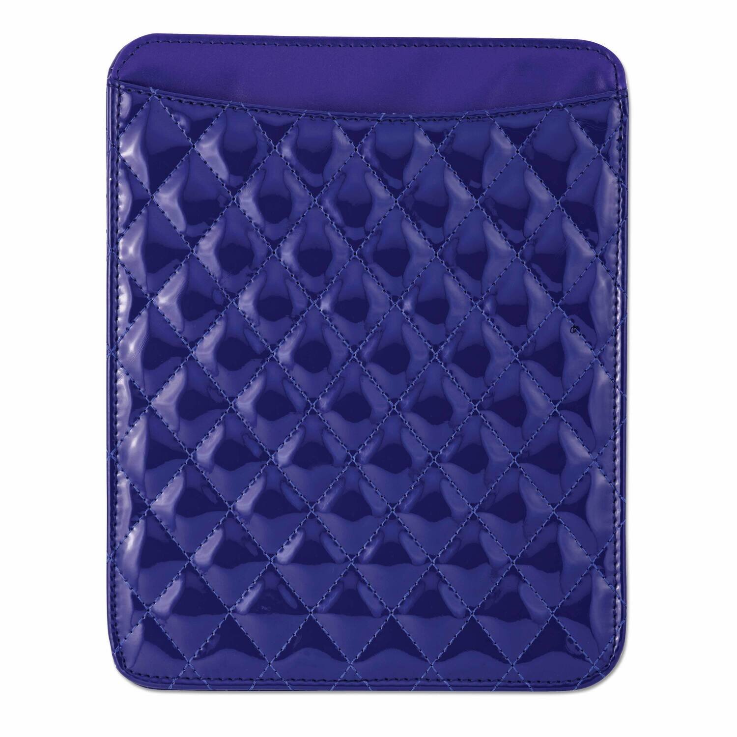 Blue Diamond Pattern Patent Polyurethane Tablet Holder GM8286, MPN: GM8286,