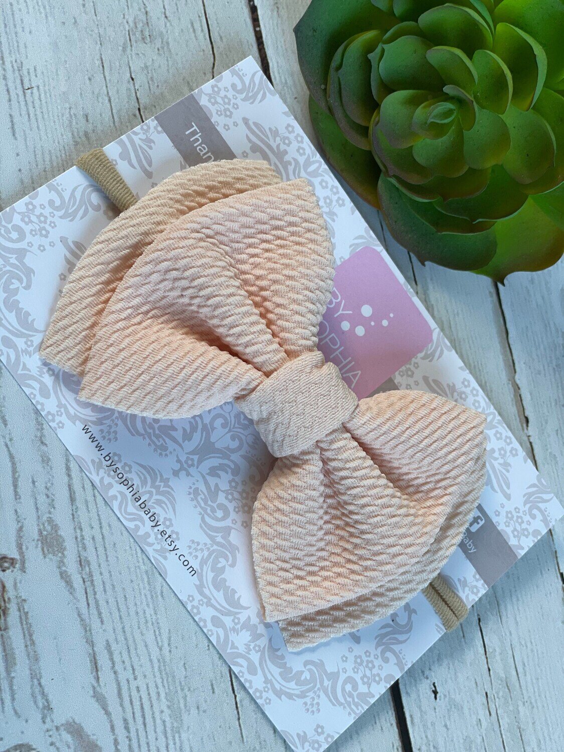 Pale Pink baby headband Set fall Baby Nylon Headband Small Bows Baby Bows Newborn headbands Nylon H…
