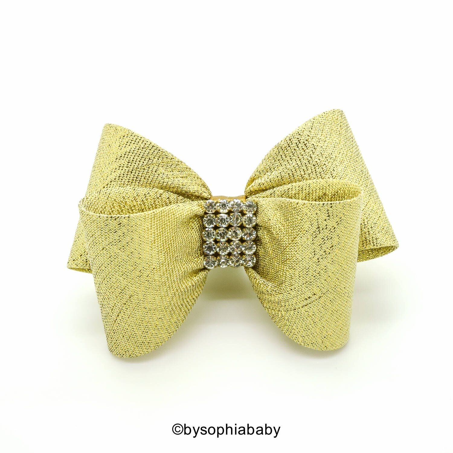 Gold Bow Gold Bow Hair Clip Bow Hair Clip Toddler Gold Hair Clip Girls Bow Hair Clip Big Bow Hair C…