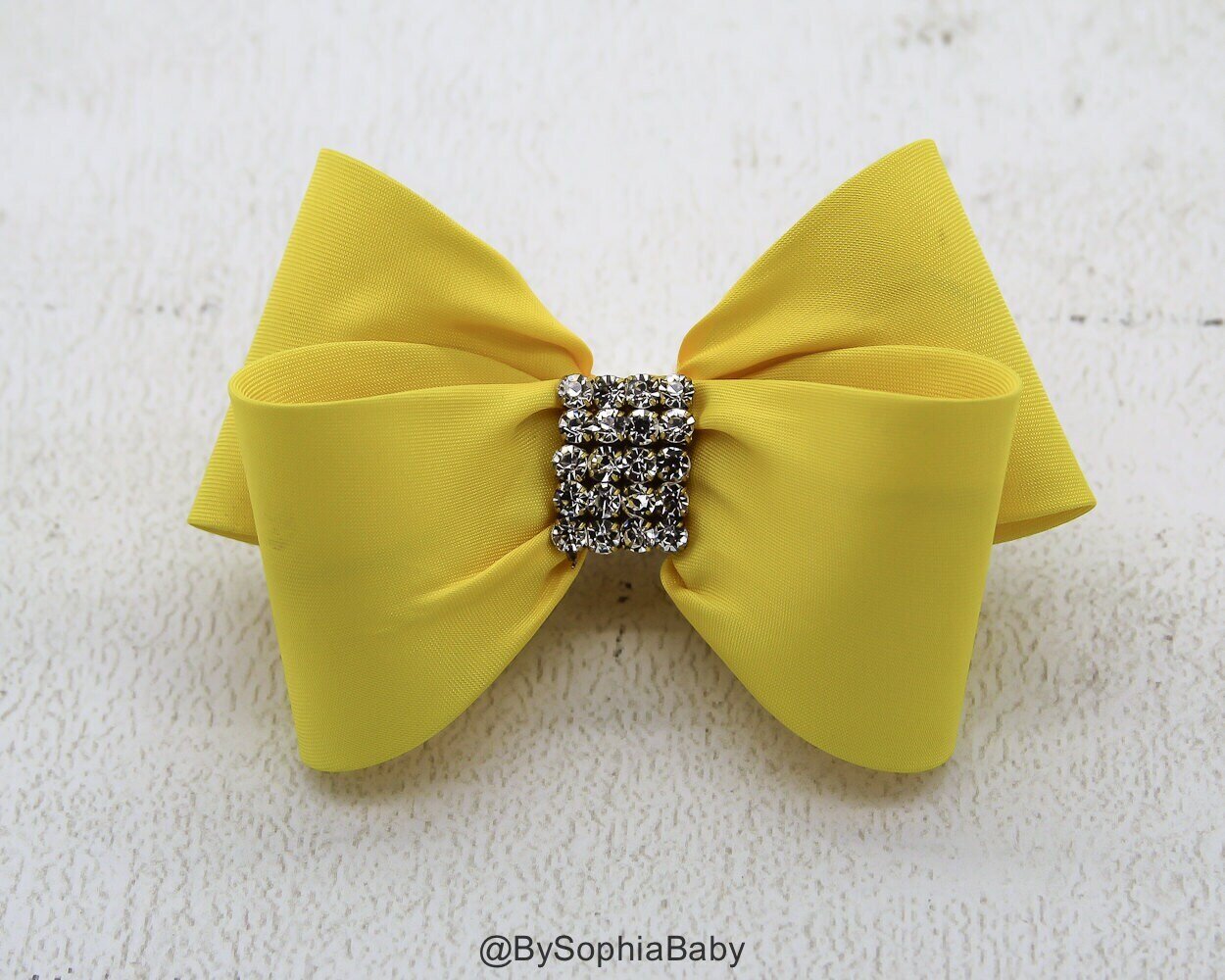 Yellow Bow Yellow Bow Hair Clip Bow Hair Clip Toddler Yellow Hair Clip Girls Bow Hair Clip Big Bow …