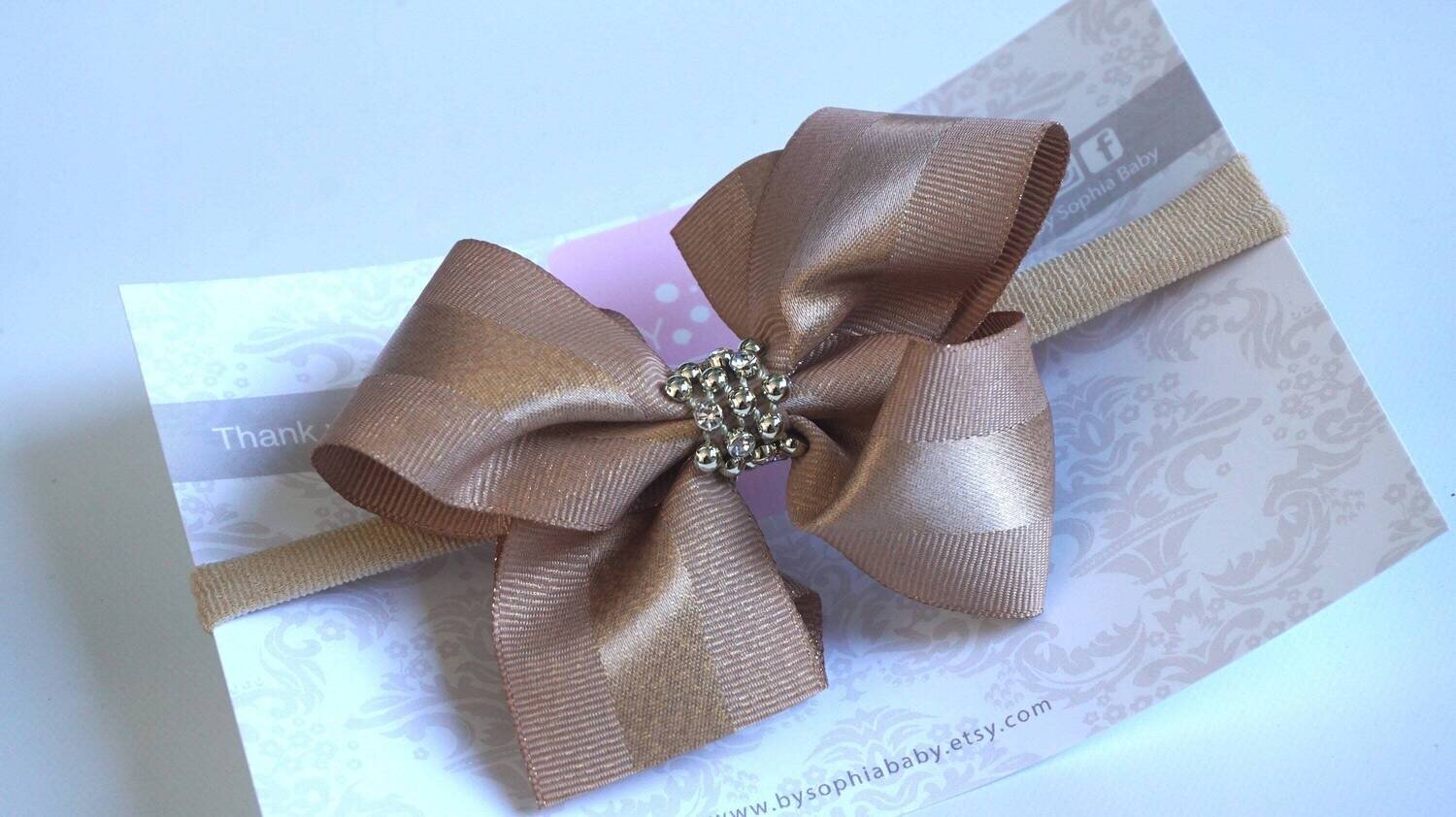 Camel Bow Headband Baby Bow Headband Newborn Bow Headband Headband Red Christmas Headband Bow Headb…