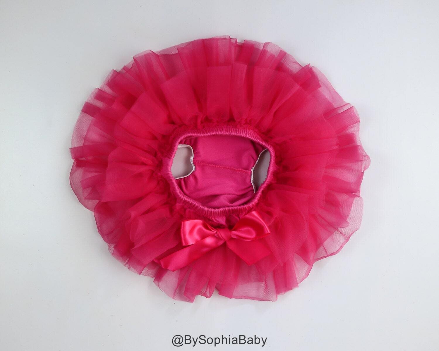Baby Tutu Skirt Hot Pink Tutu Skirt Hot Pink Baby Bloomers Pink Diaper Cover Baby Diaper Cover Pink…