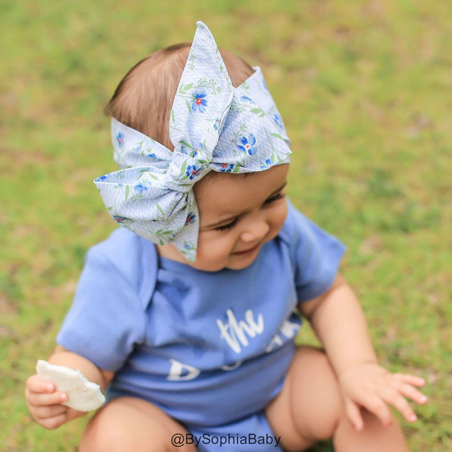Baby Head Wrap, Baby Headwrap, Floral Baby Headband, Baby Turban, Toddler Head Wrap, Girls Headwrap…