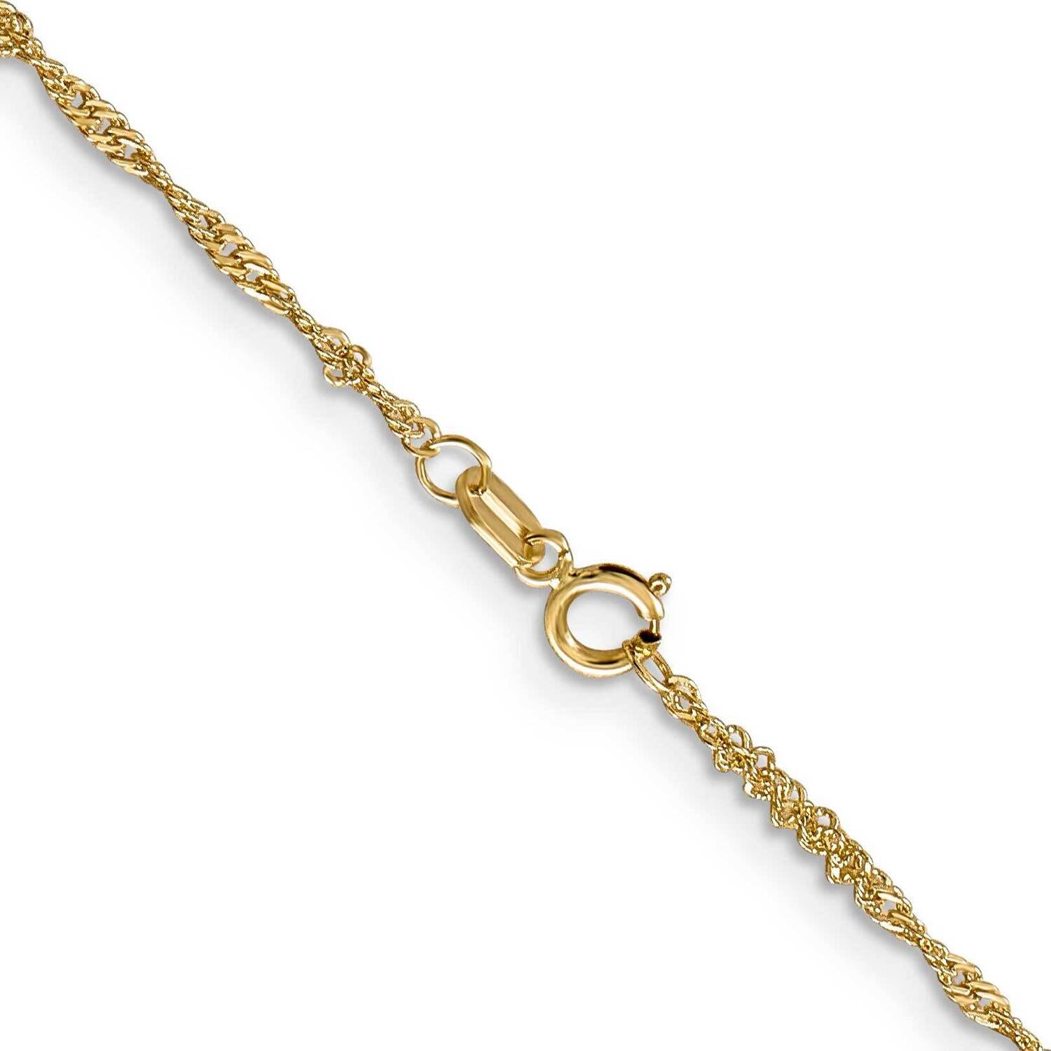 14k Gold Singapore Chain CMEI18373-24