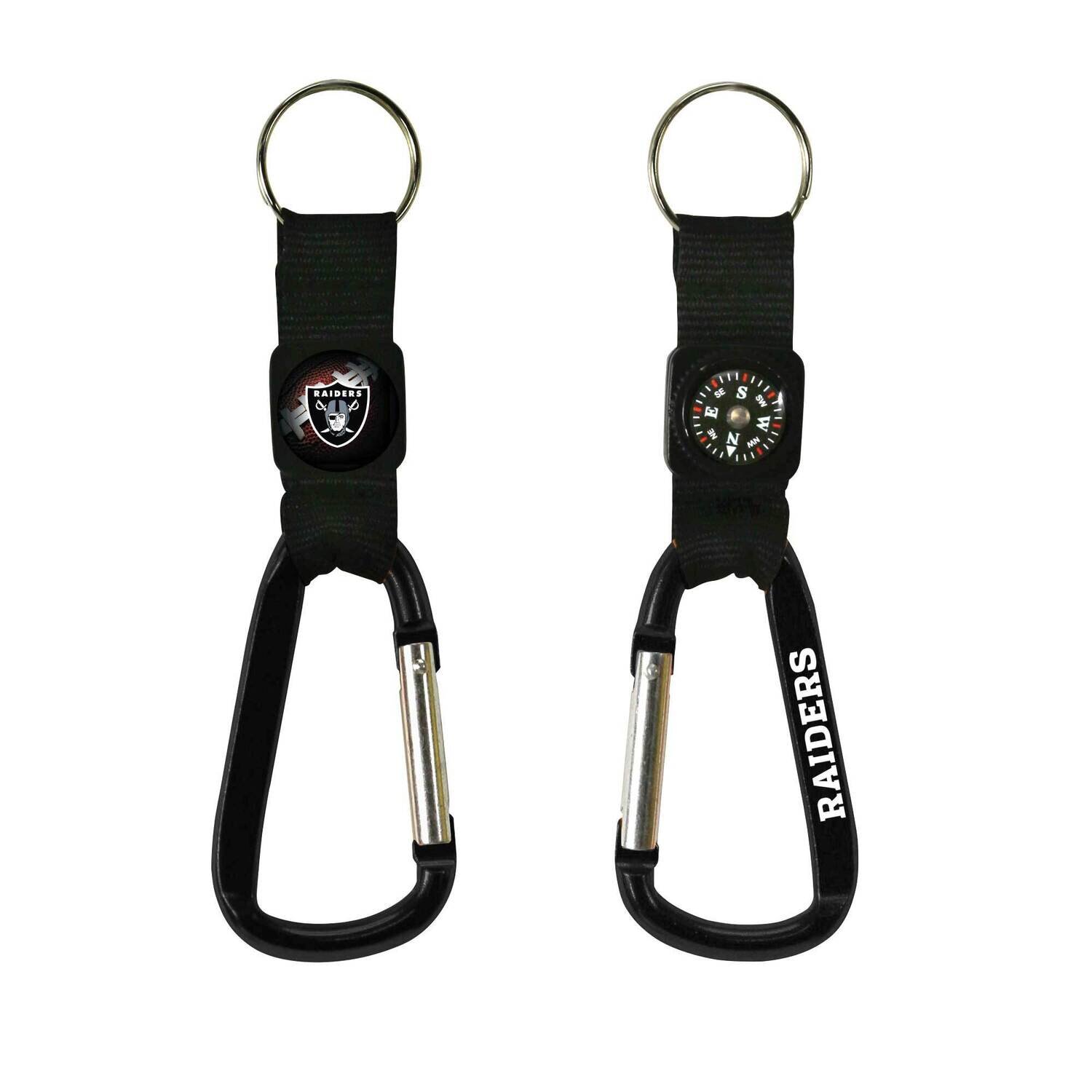 NFL Las Vegas Raiders Navi-Biner Key Ring by Rico Industries GC6171