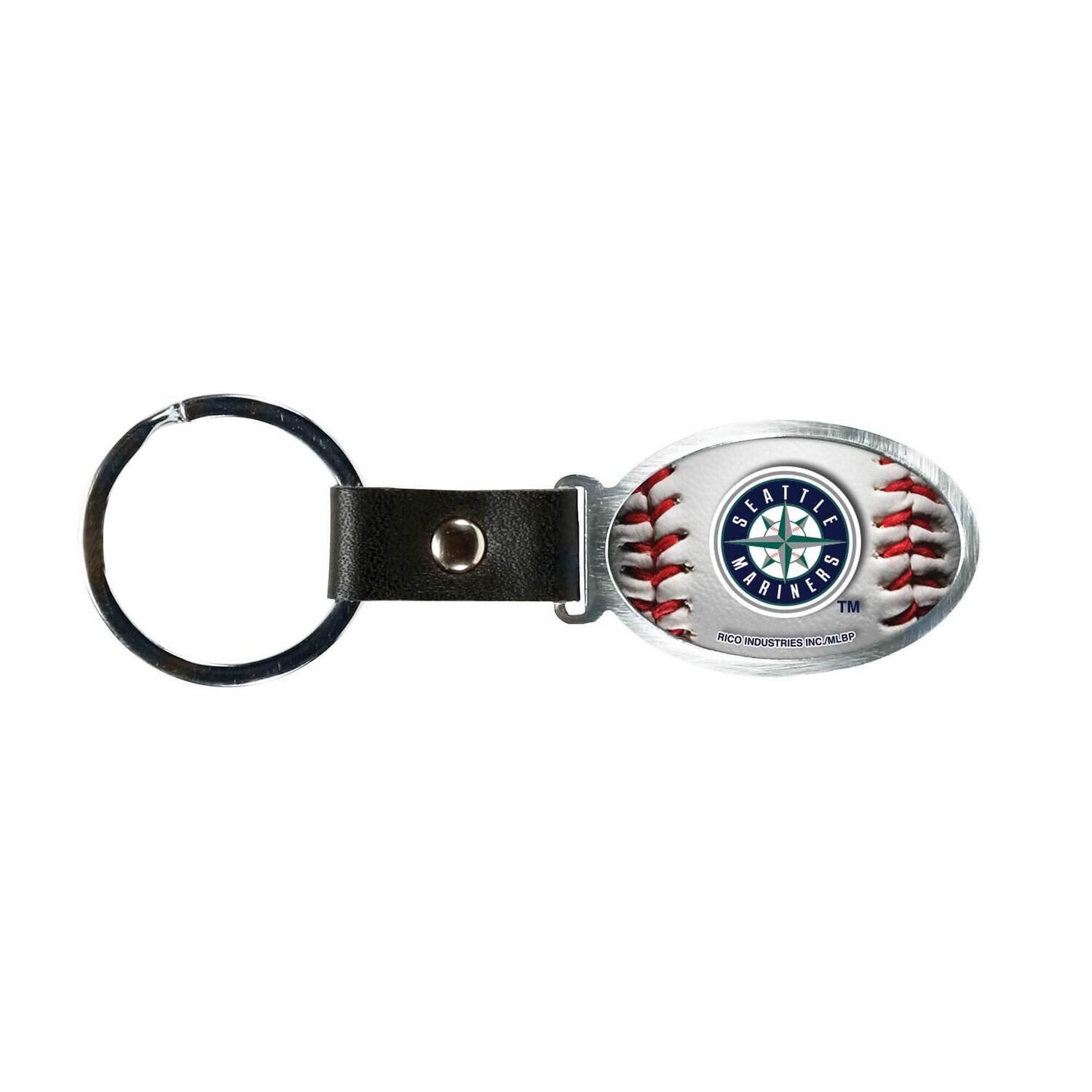 MLB Seattle Mariners Accent Key Ring by Rico Industries GC6347