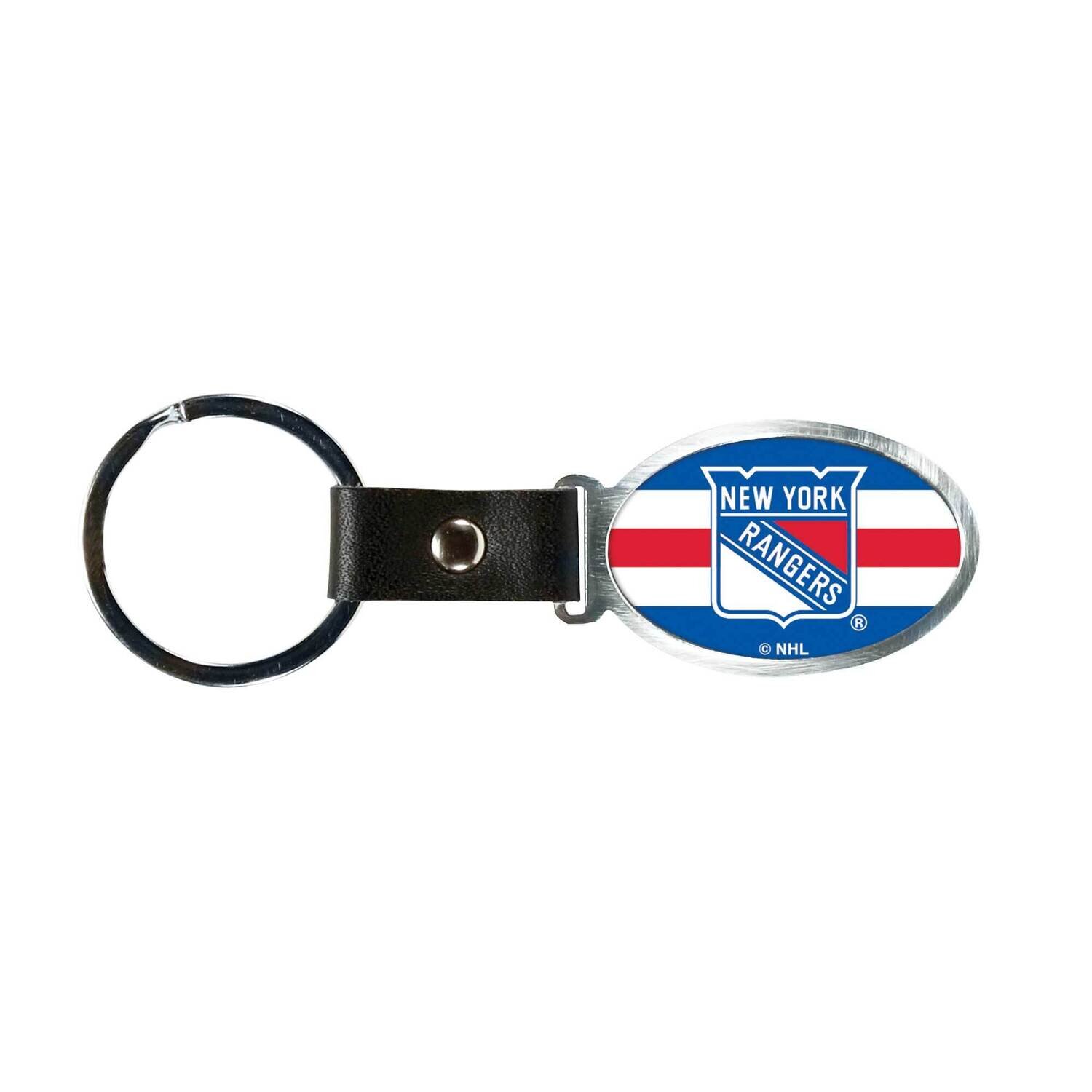 NHL New York Rangers Accent Key Ring by Rico Industries GC6391