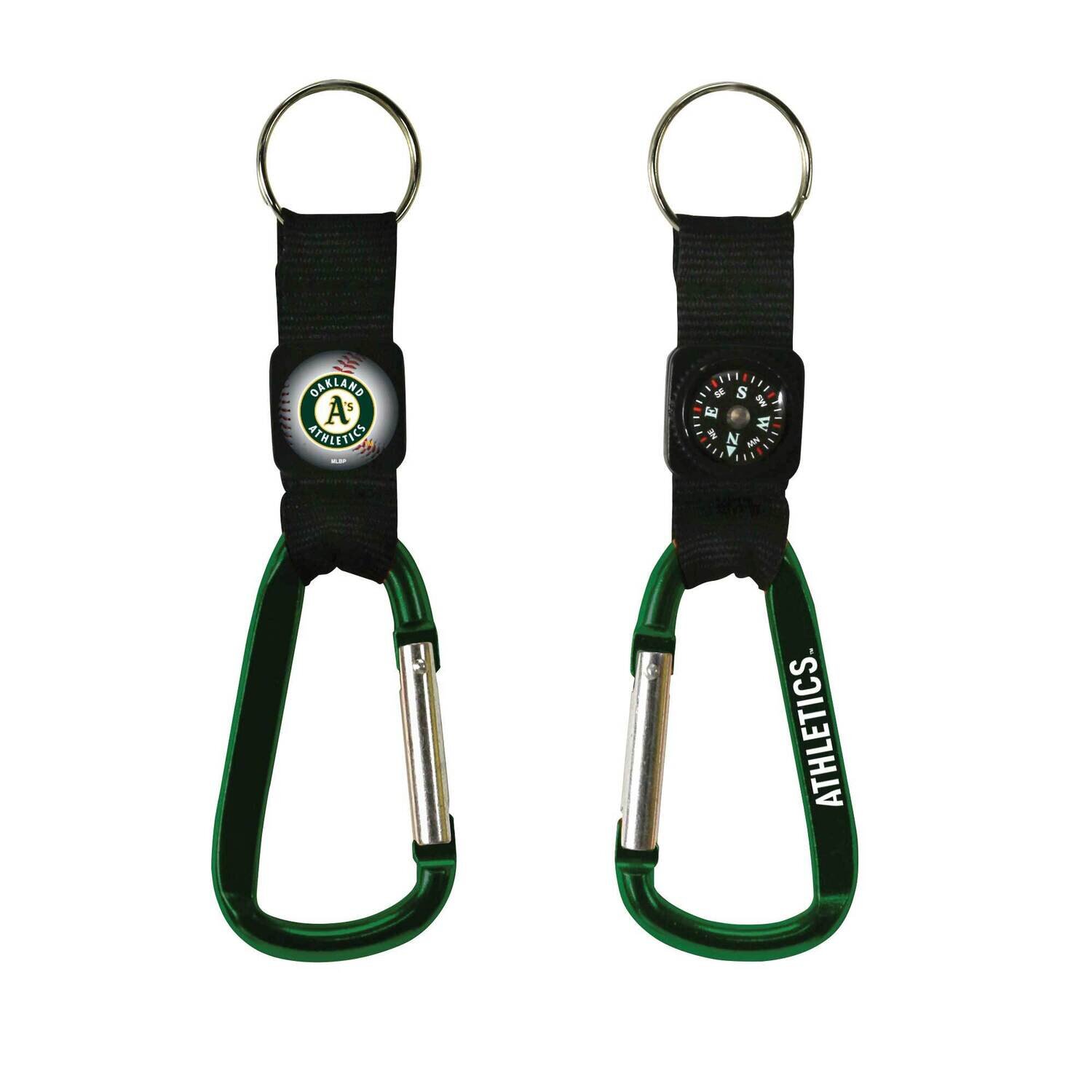 MLB Oakland Athletics Navi-Biner Key Ring by Rico Industries GC6291