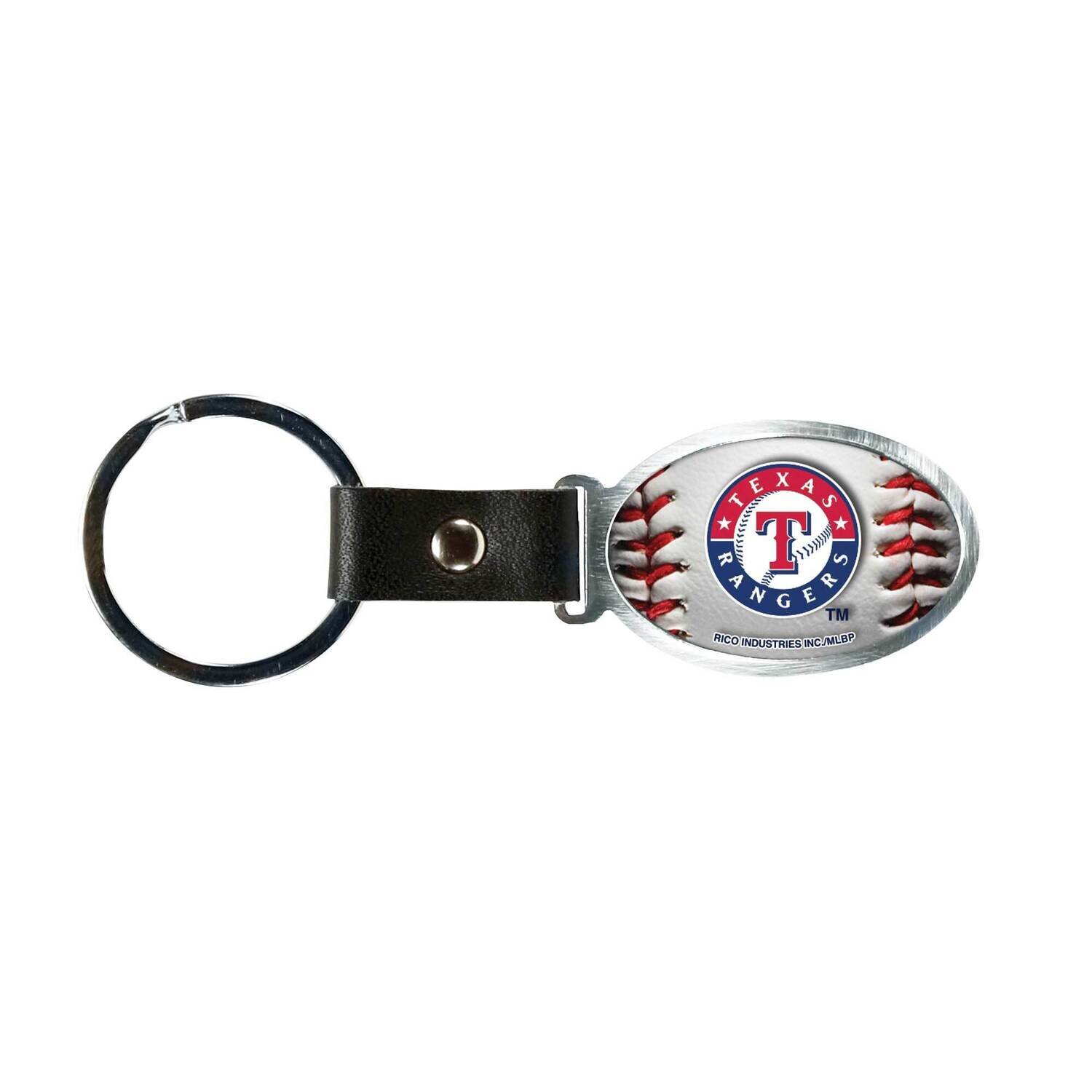MLB Texas Rangers Accent Key Ring by Rico Industries GC6350