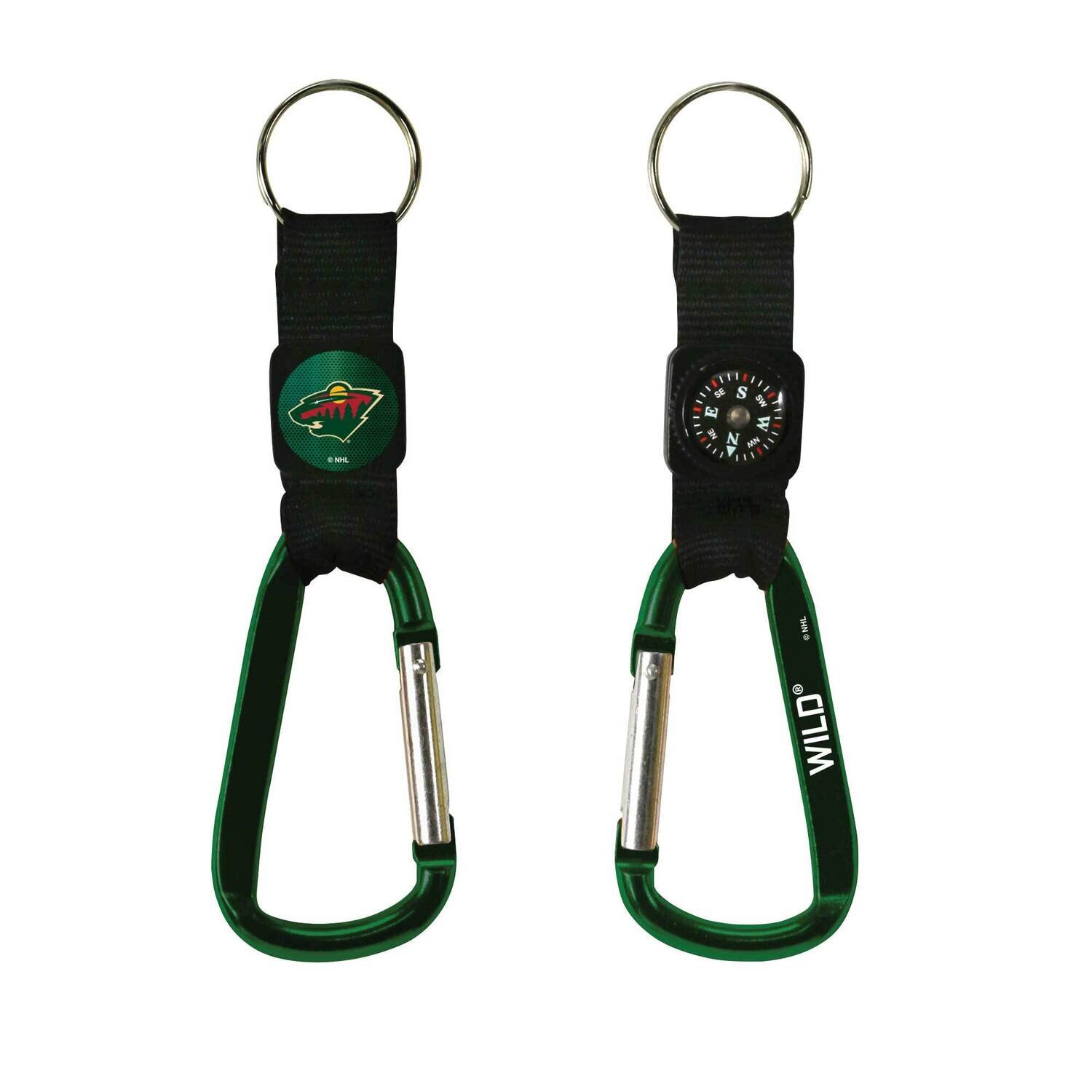 NHL Minnesota Wild Navi-Biner Key Ring by Rico Industries GC6355