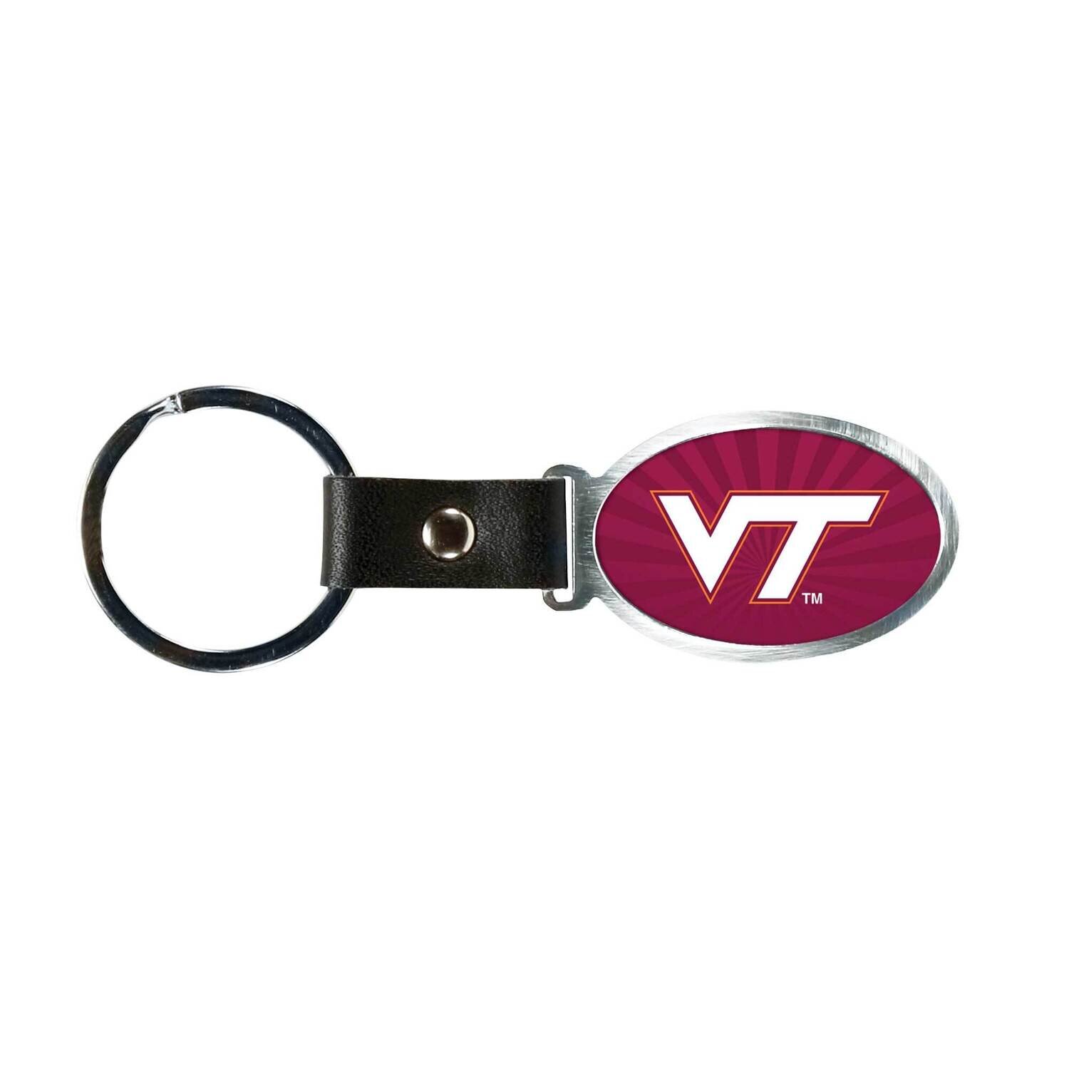 NCAA Virginia Tech Accent Key Ring by Rico Industries GC6472