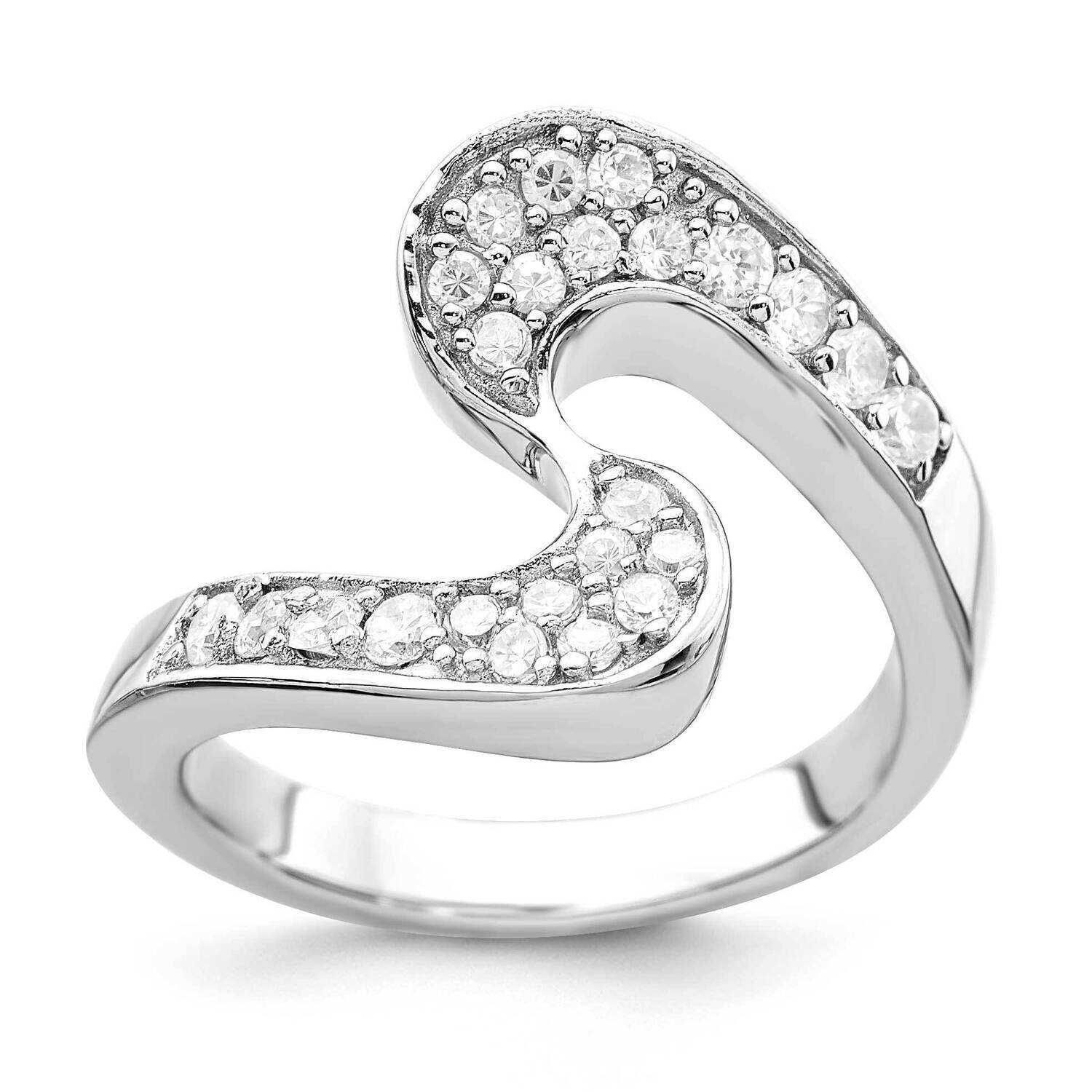 Sterling Silver CZ Ring JRS2928-7