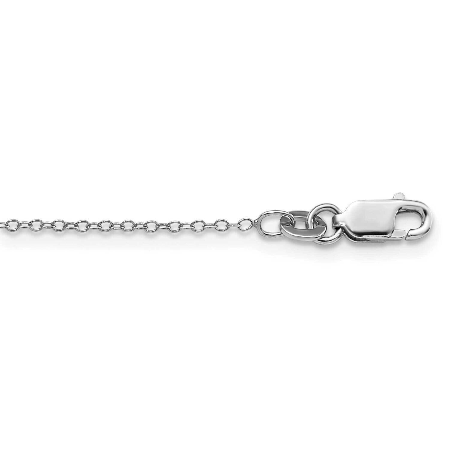 Sterling Silver Polished Rope Chain SSCMEI18263-18