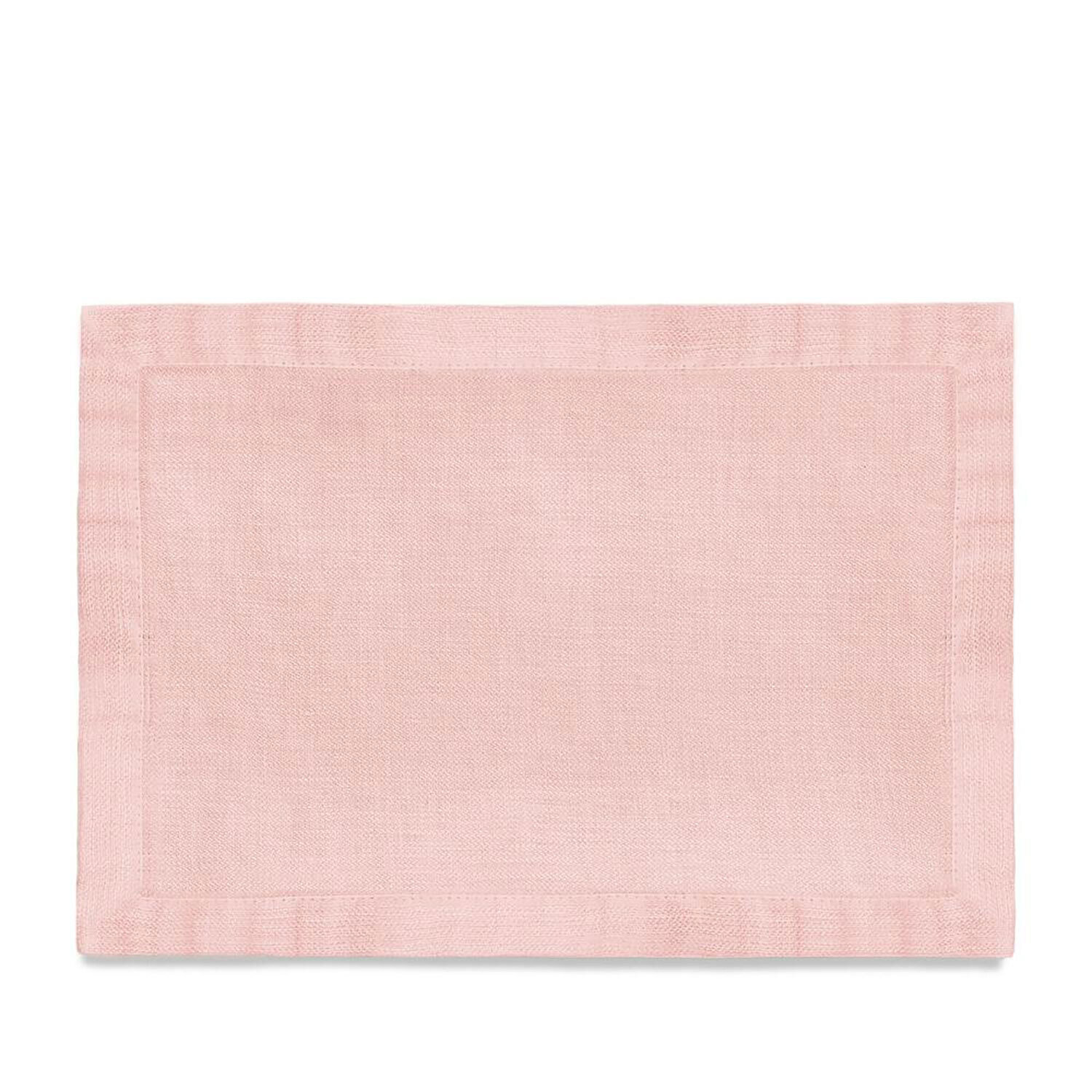 L&#39;Objet Linen Sateen Placemats Set of 4 Pink LN4410, MPN: LN4410,