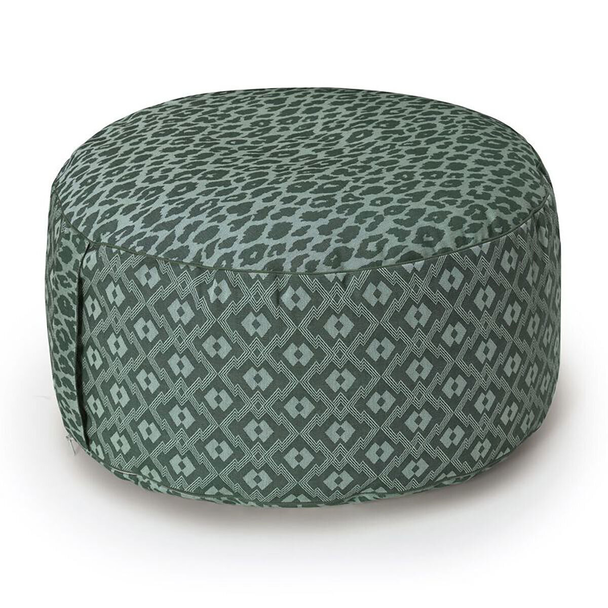 Le Jacquard Francais Nature Sauvage Grey Pouf 20 x 12 Inch 27558, MPN: 27558, 3660269275587