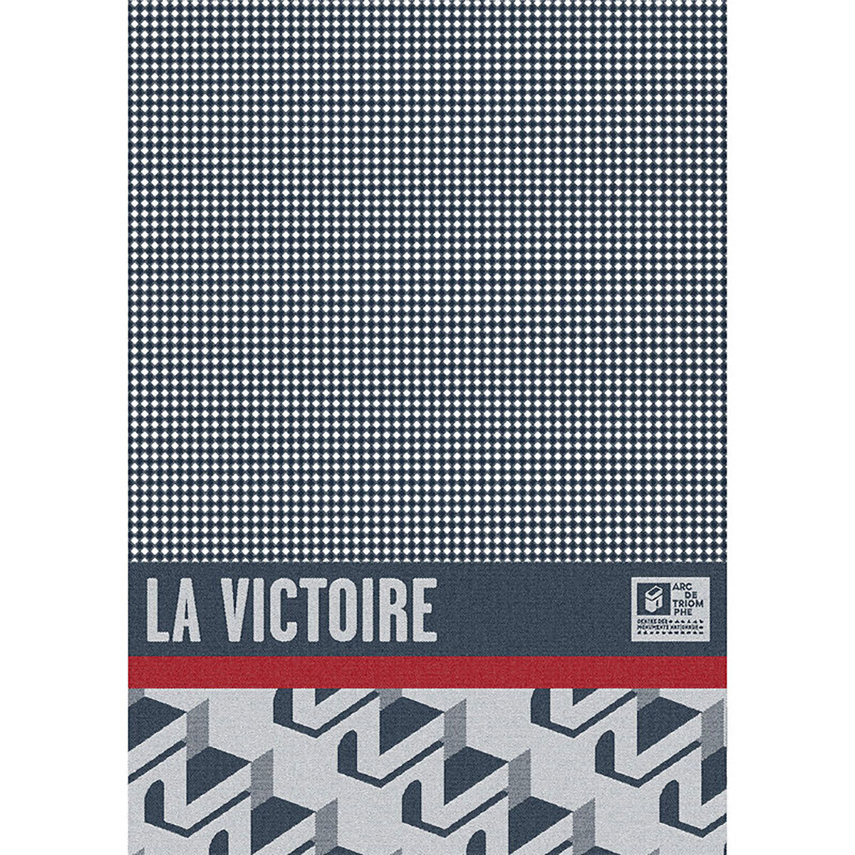 Le Jacquard Francais Arc Blue Hand Towel 21 x 15 Inch 27624 Set of 4, MPN: 27624, 3660269276249