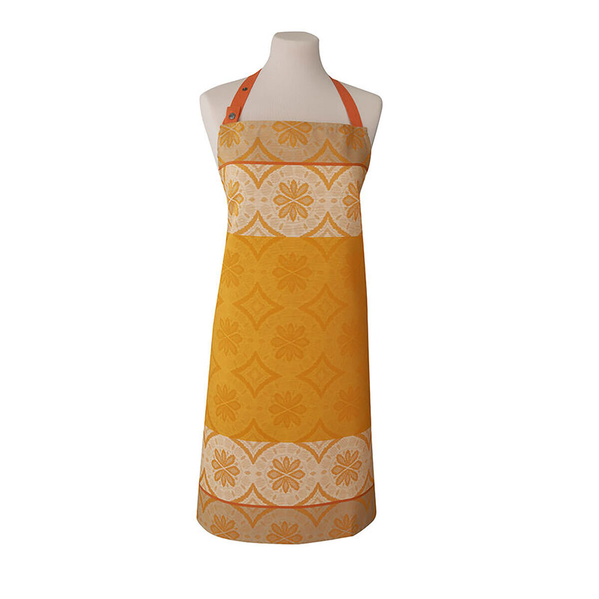 Le Jacquard Francais Arriere-Pays Orange Apron 24 x 38 Inch 27420, MPN: 27420, 3660269274207