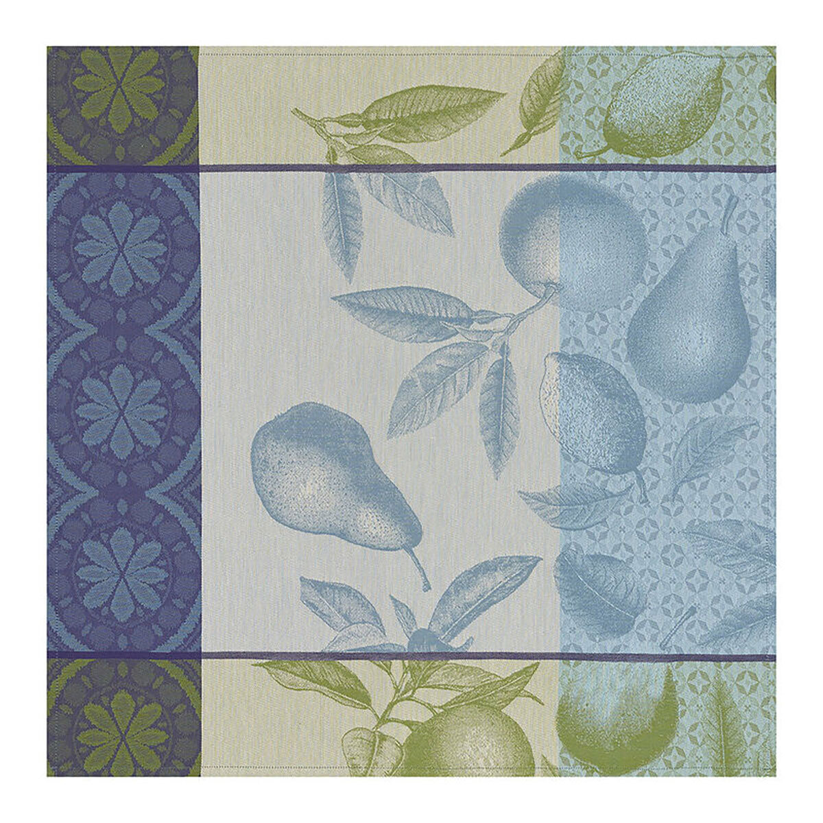 Le Jacquard Francais Arriere-Pays Blue Napkin 23 x 23 Inch 27395 Set of 4, MPN: 27395, 3660269273958