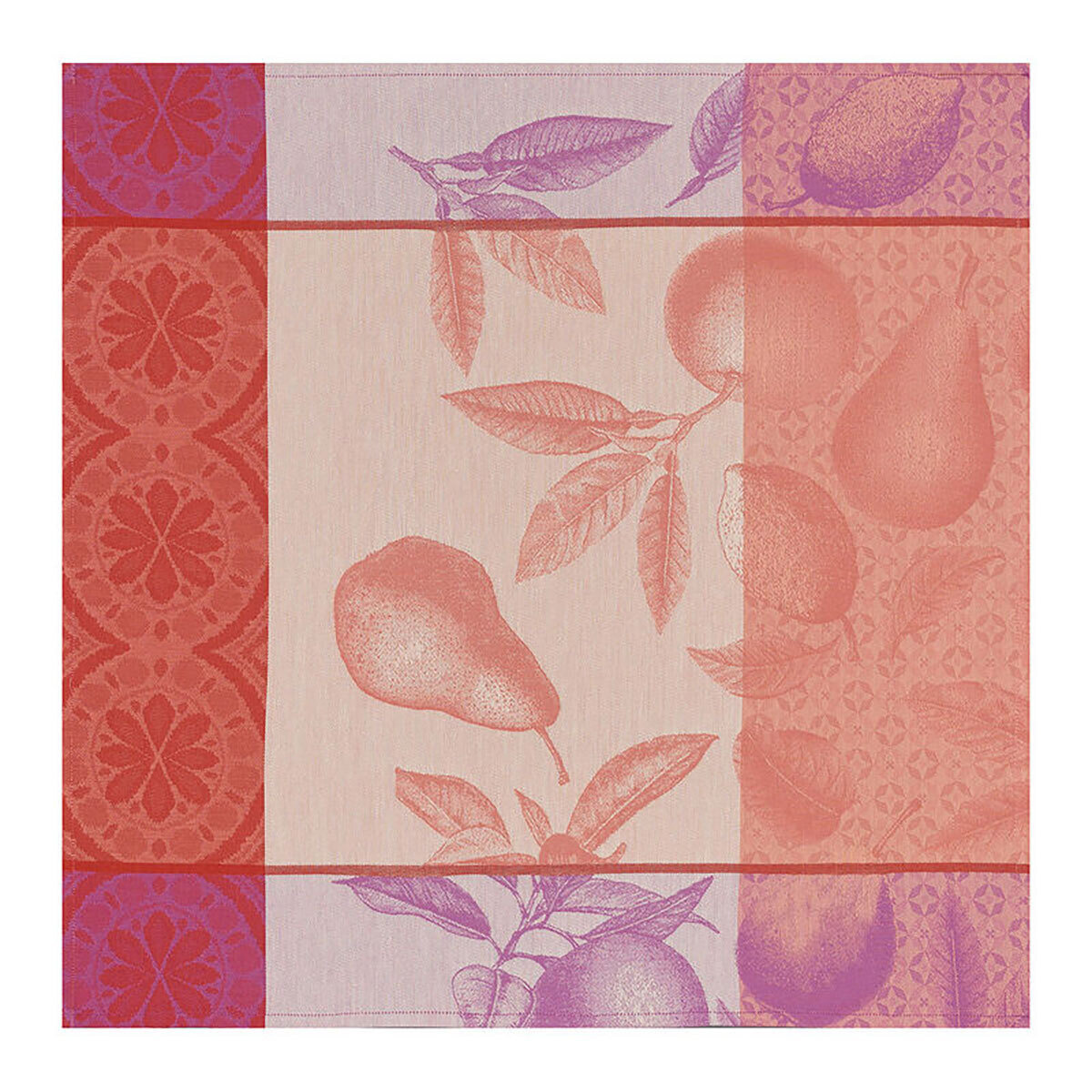 Le Jacquard Francais Arriere-Pays Pink Napkin 23 x 23 Inch 27397 Set of 4, MPN: 27397, 3660269273972