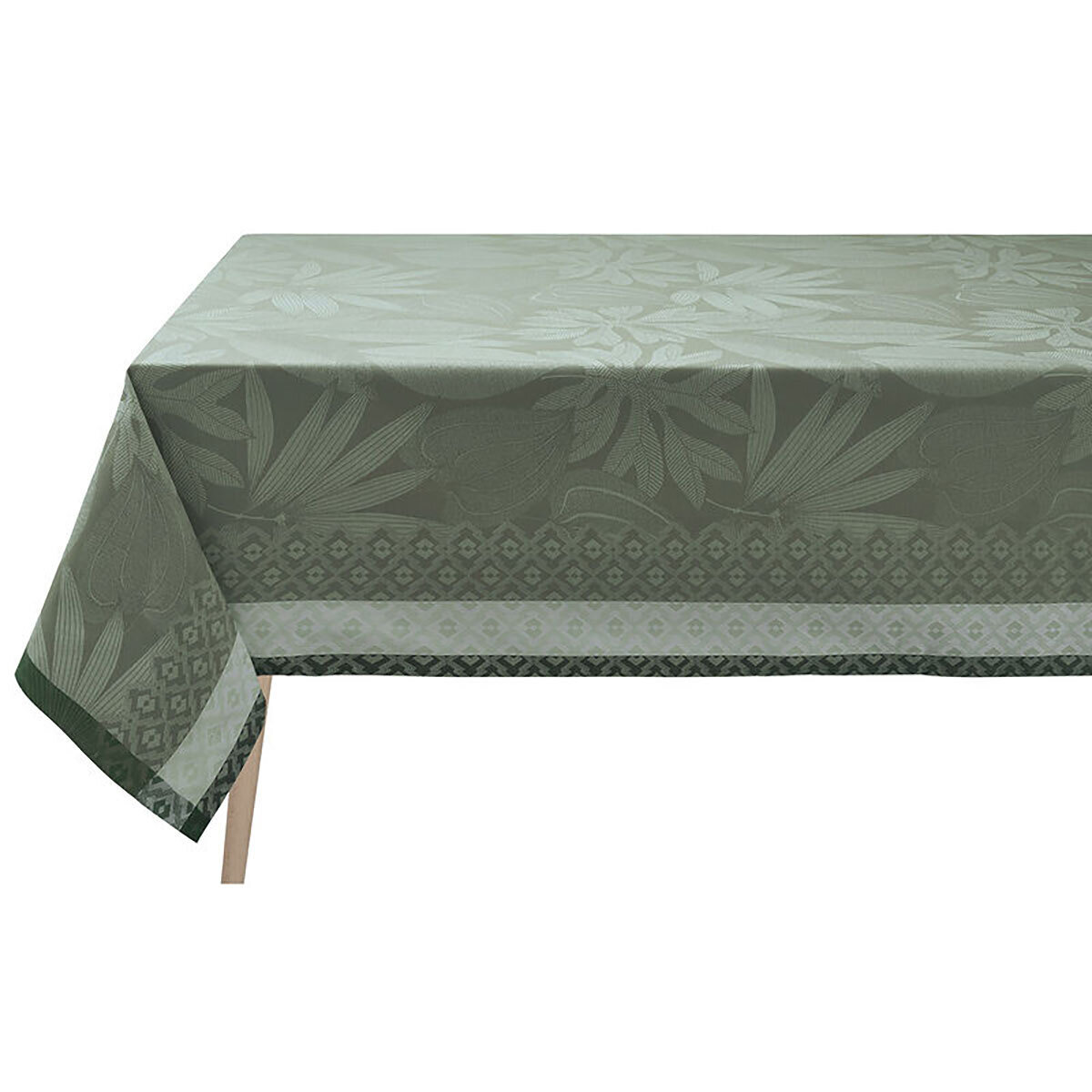 Le Jacquard Francais Nature Sauvage Green Small Square 47 x 47 Inch 27440, MPN: 27440, 3660269274405