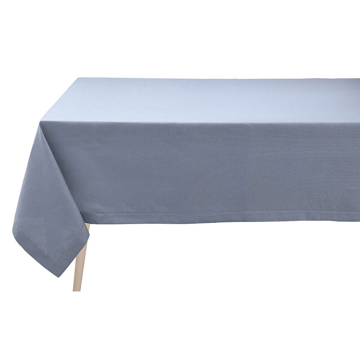 Le Jacquard Francais Portofino Blue Tablecloth 69 x 69 Inch 27347