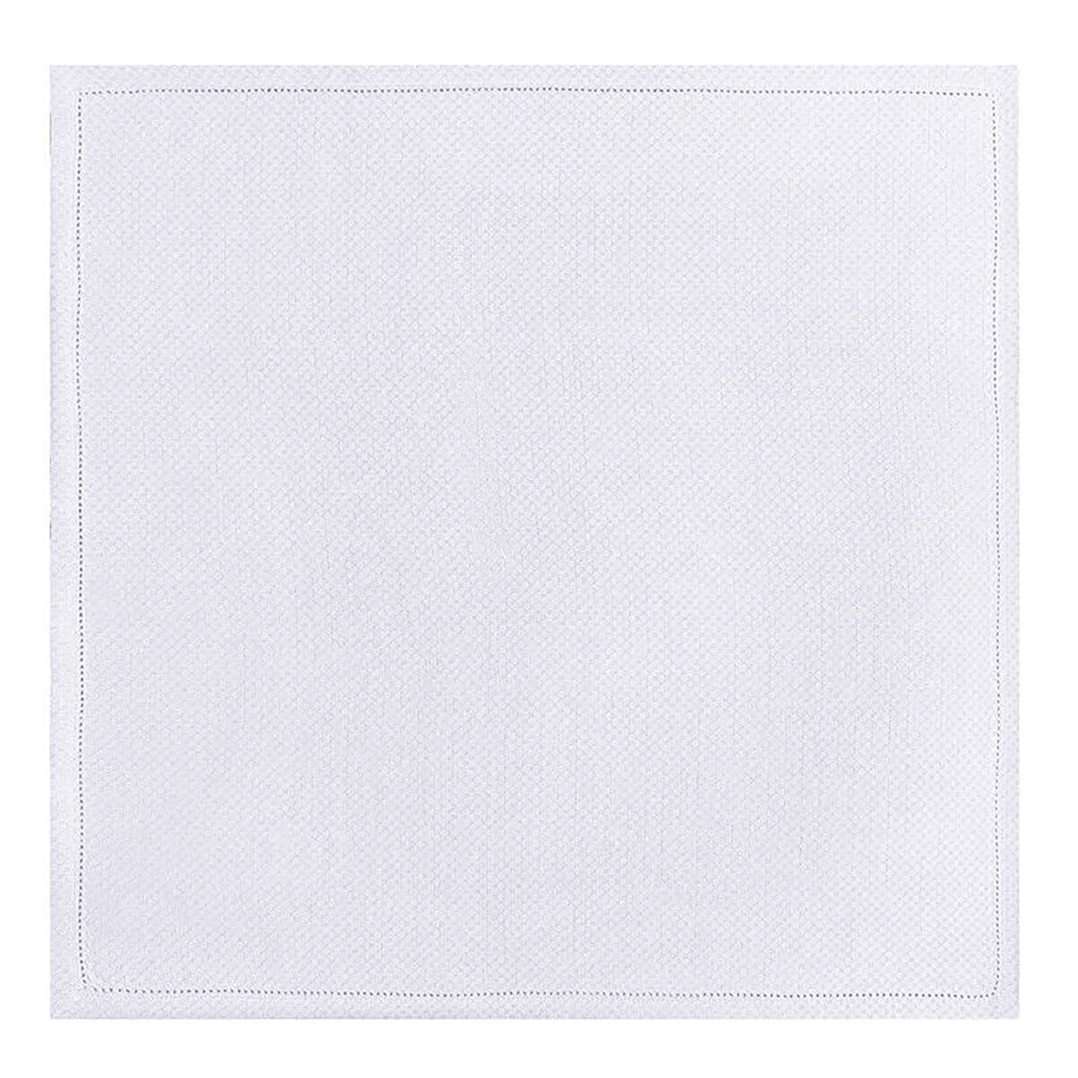 Le Jacquard Francais Portofino White Napkin 23 x 23 Inch 27358 Set of 4, MPN: 27358, 3660269273583